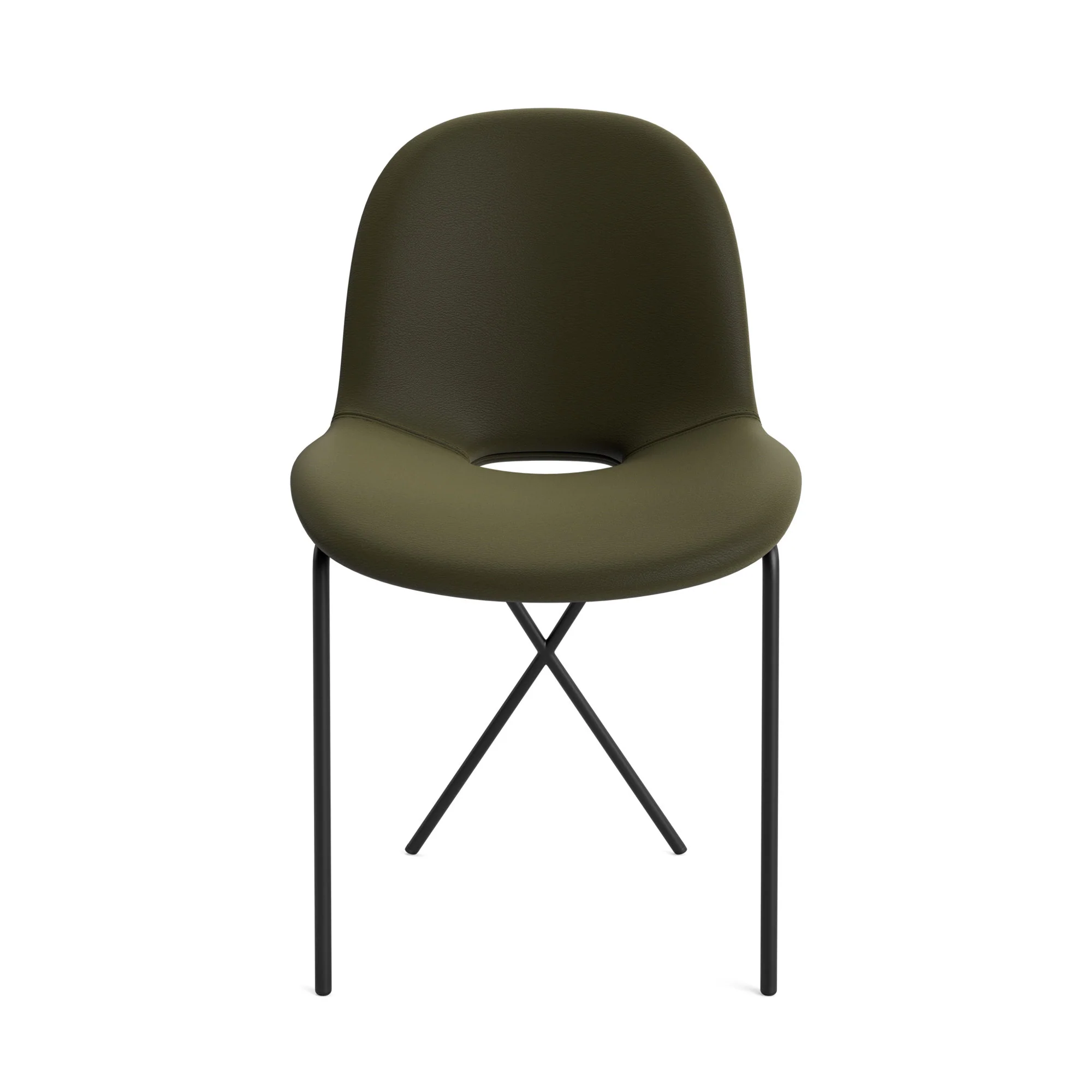 Cross Leg Side Chair - Image 3