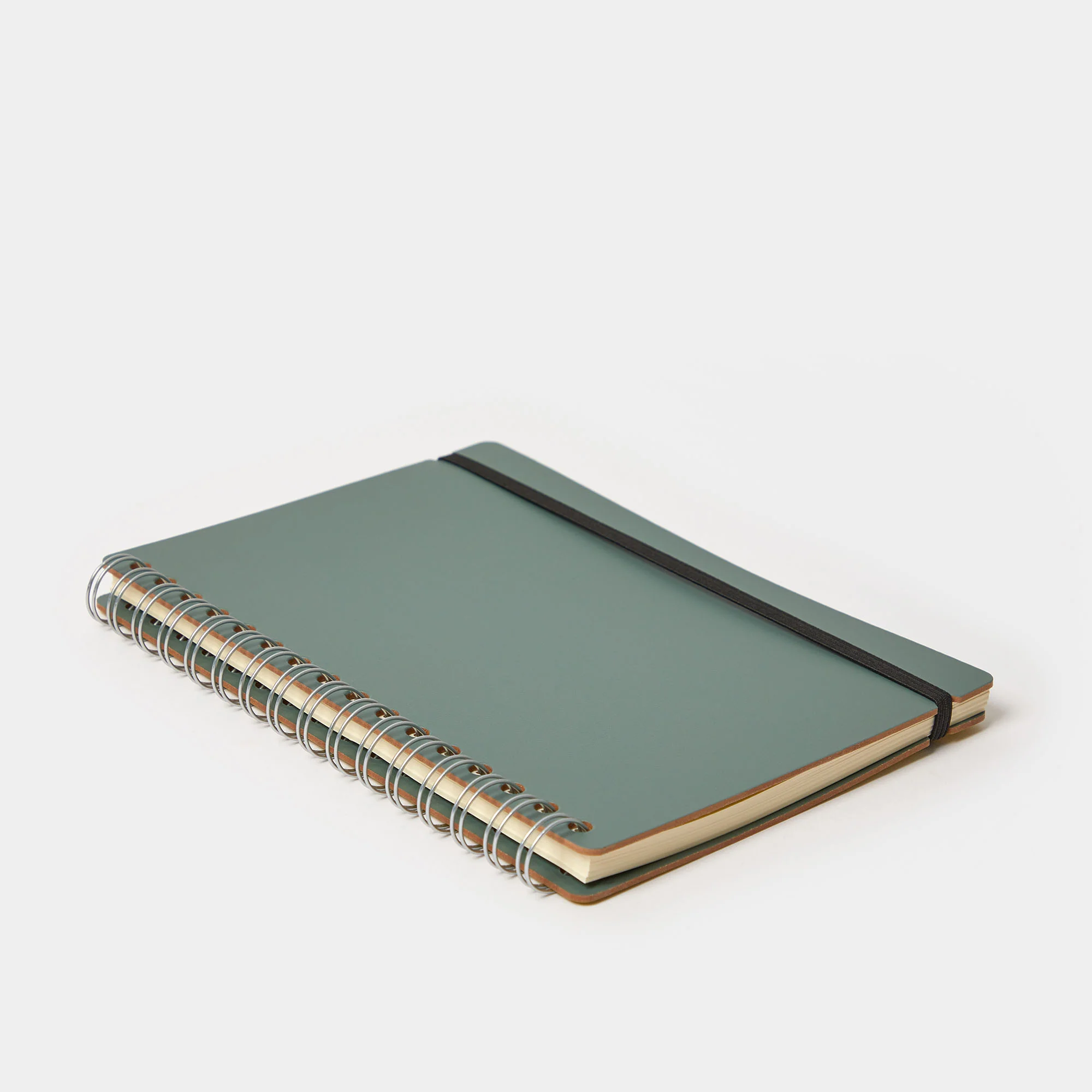 Cuero Two Tone A5 Notebook Eucalyptus & Mustard - Image 3