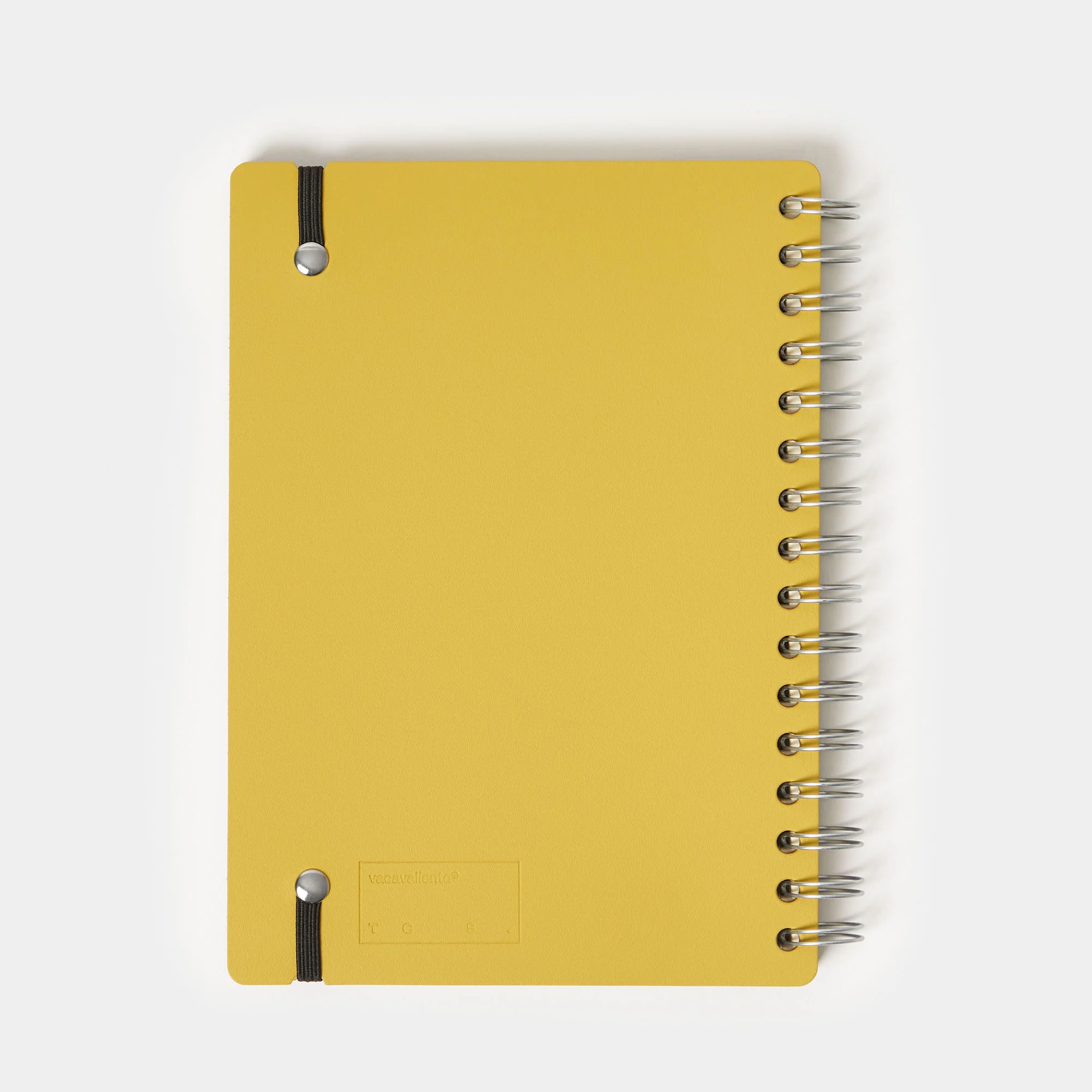 Cuero Two Tone A5 Notebook Eucalyptus & Mustard - Image 4