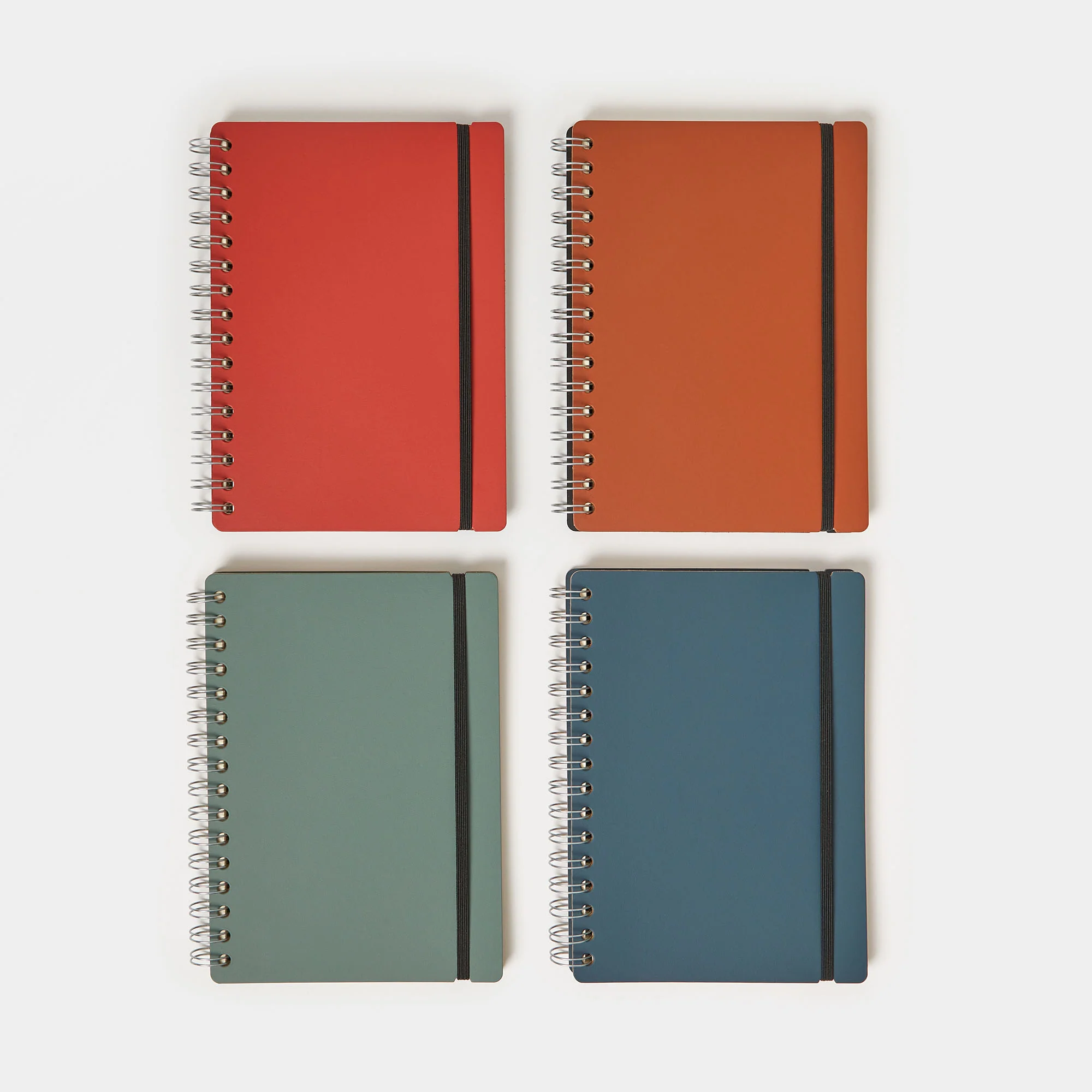 Cuero Two Tone A5 Notebook Petrol & Pink - Image 7