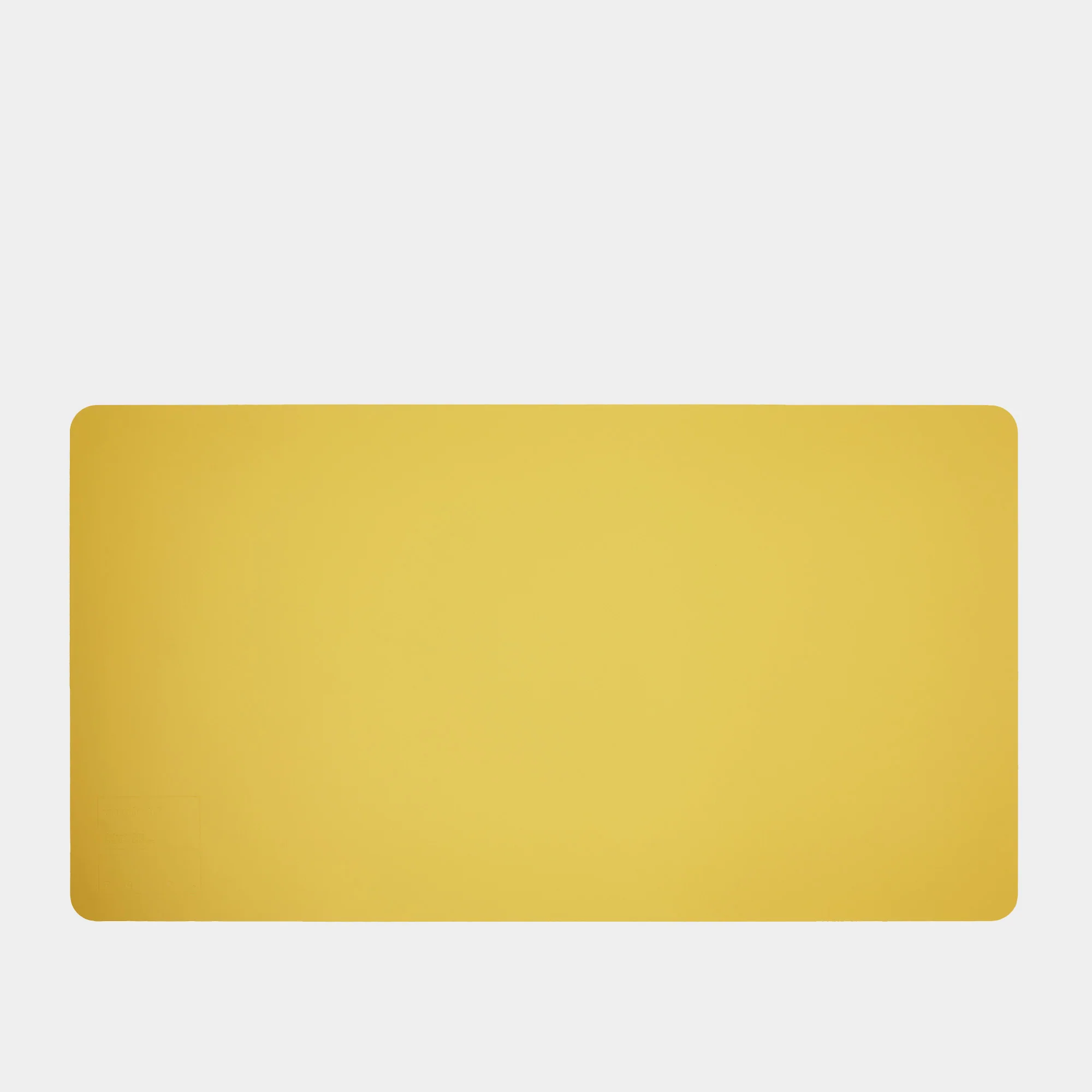 Cuero Two Tone Desk Mat Eucalyptus & Mustard - Image 3