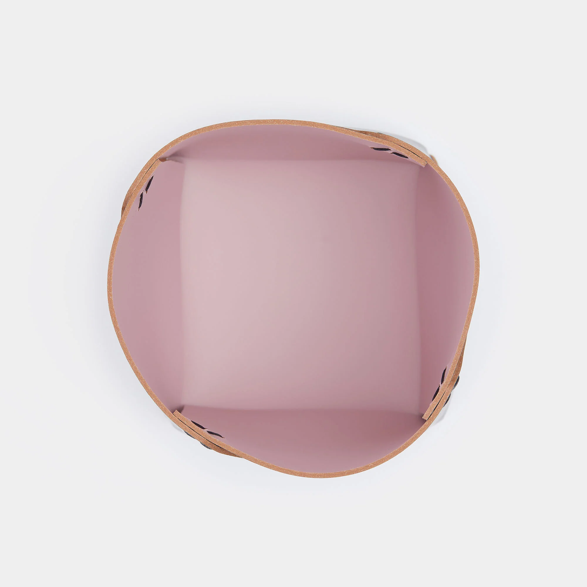 Cuero Two Tone Desk Tidy Petrol & Pink - Image 3