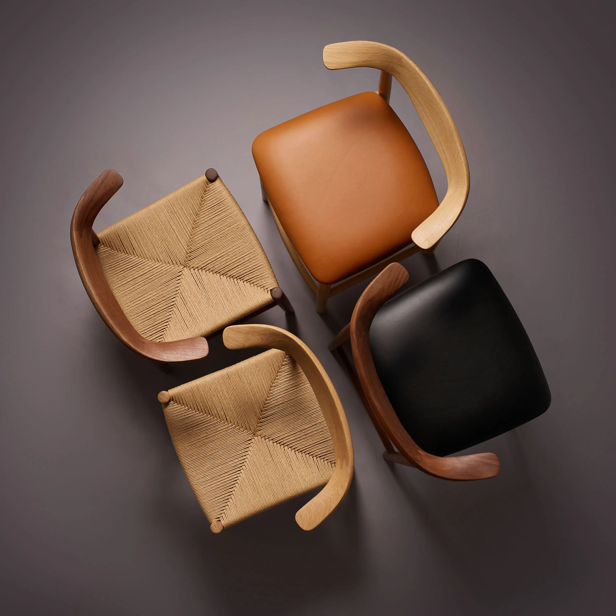 Delta Dining Chair Walnut & Papercord - Image 12