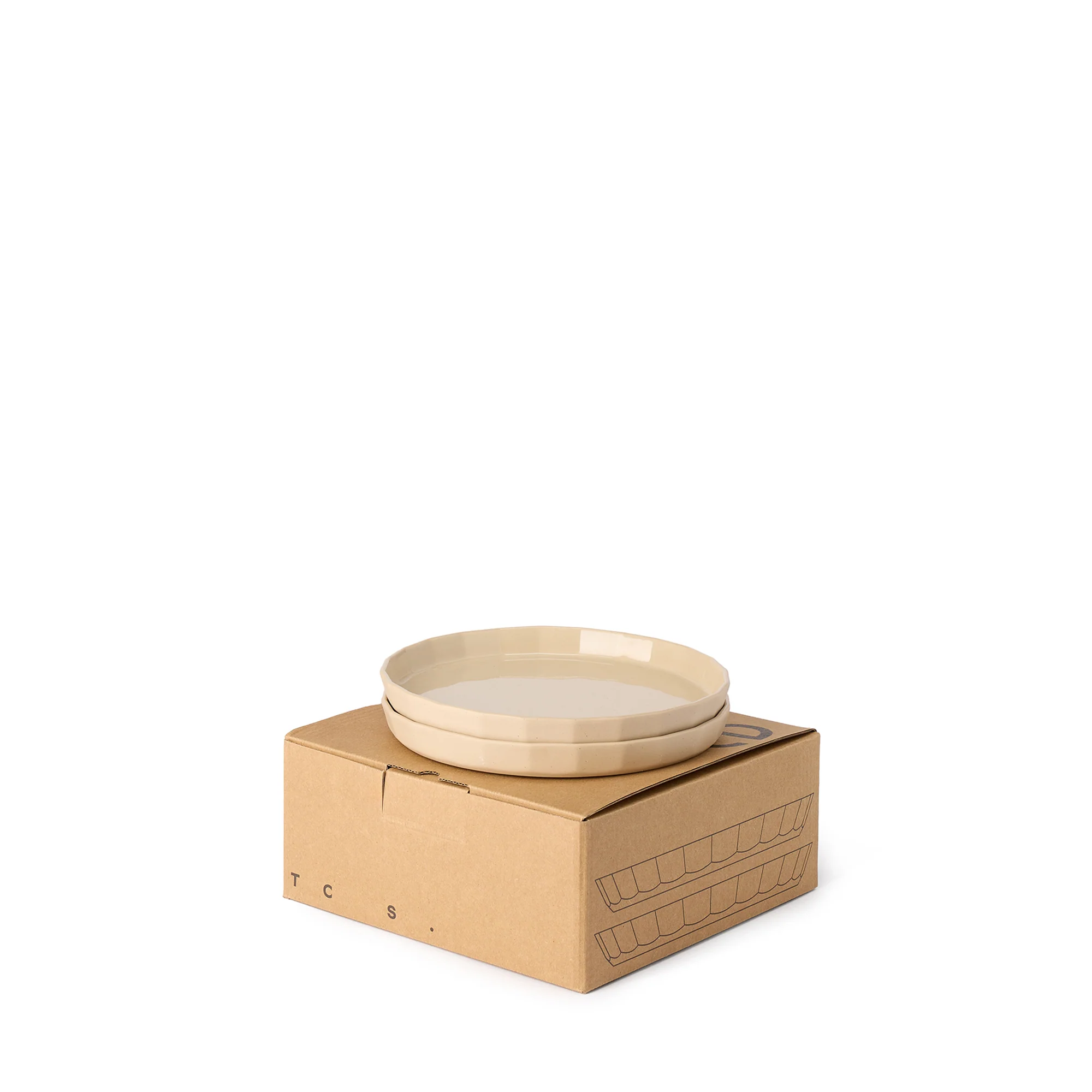 Fade Side Plate Oatmeal 17cm (Set of 2) - Image 8