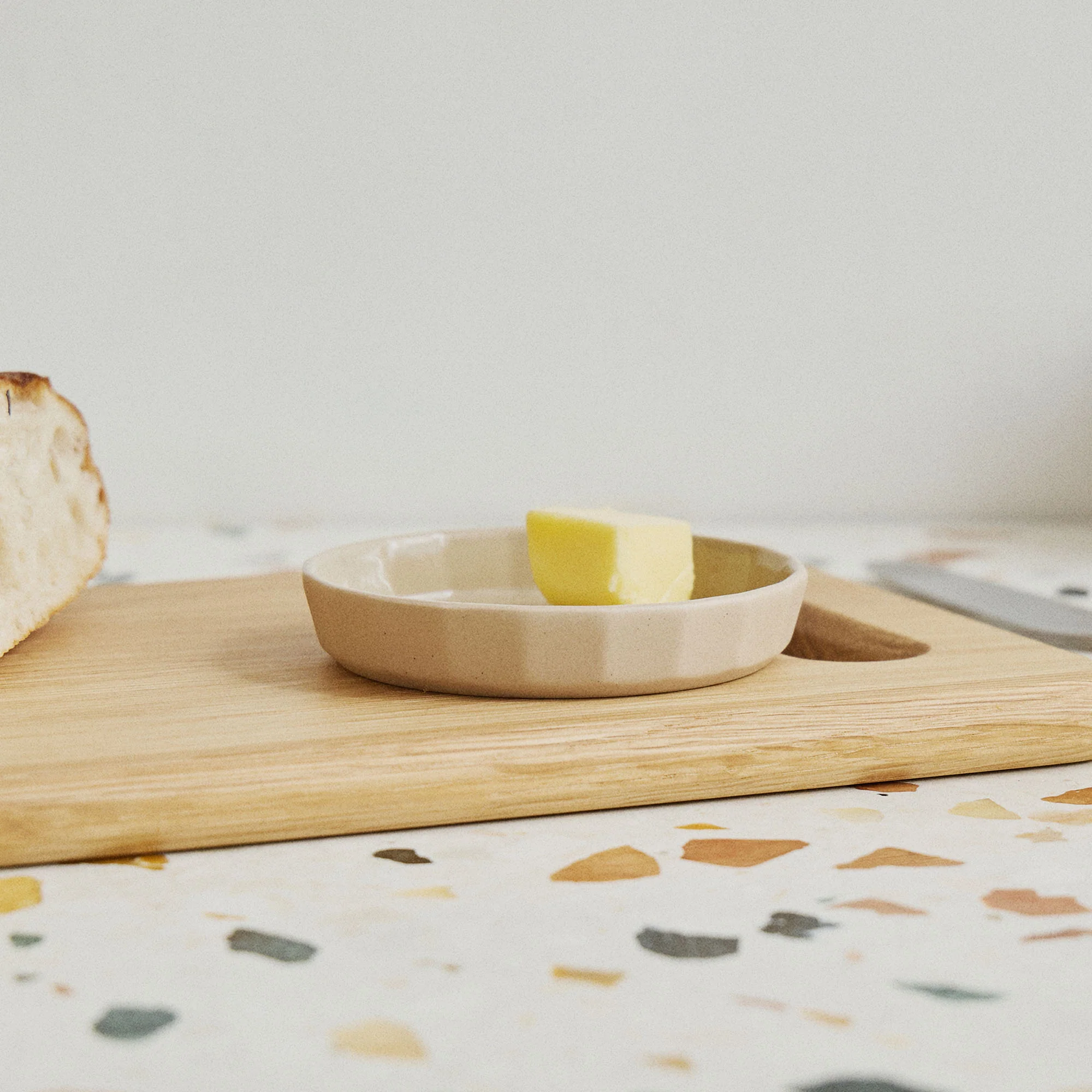 Fade Small Dish Oatmeal 9cm (Set of 2) - Image 4