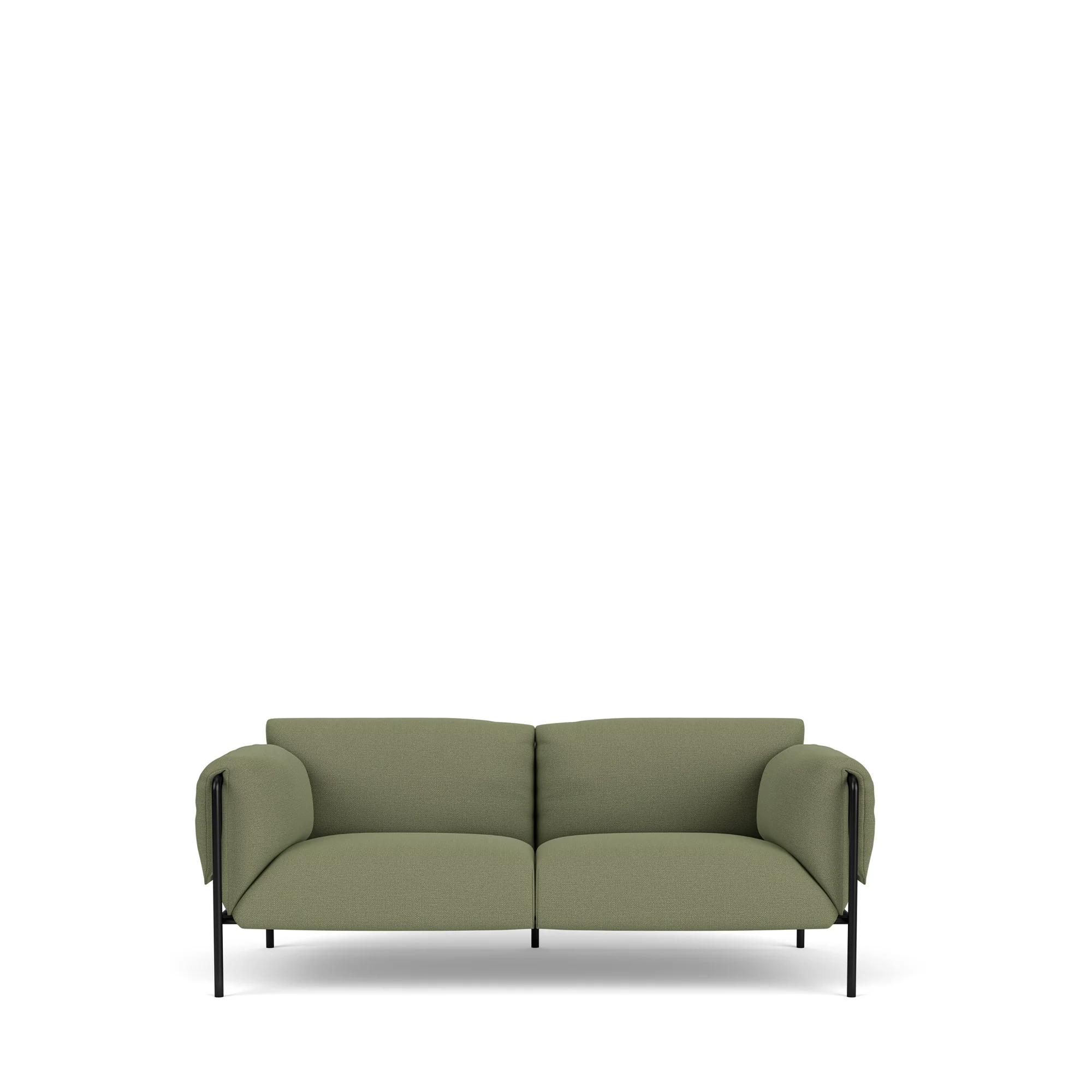 Fold Indoor 2-Seater Sofa With Arms - Image 26