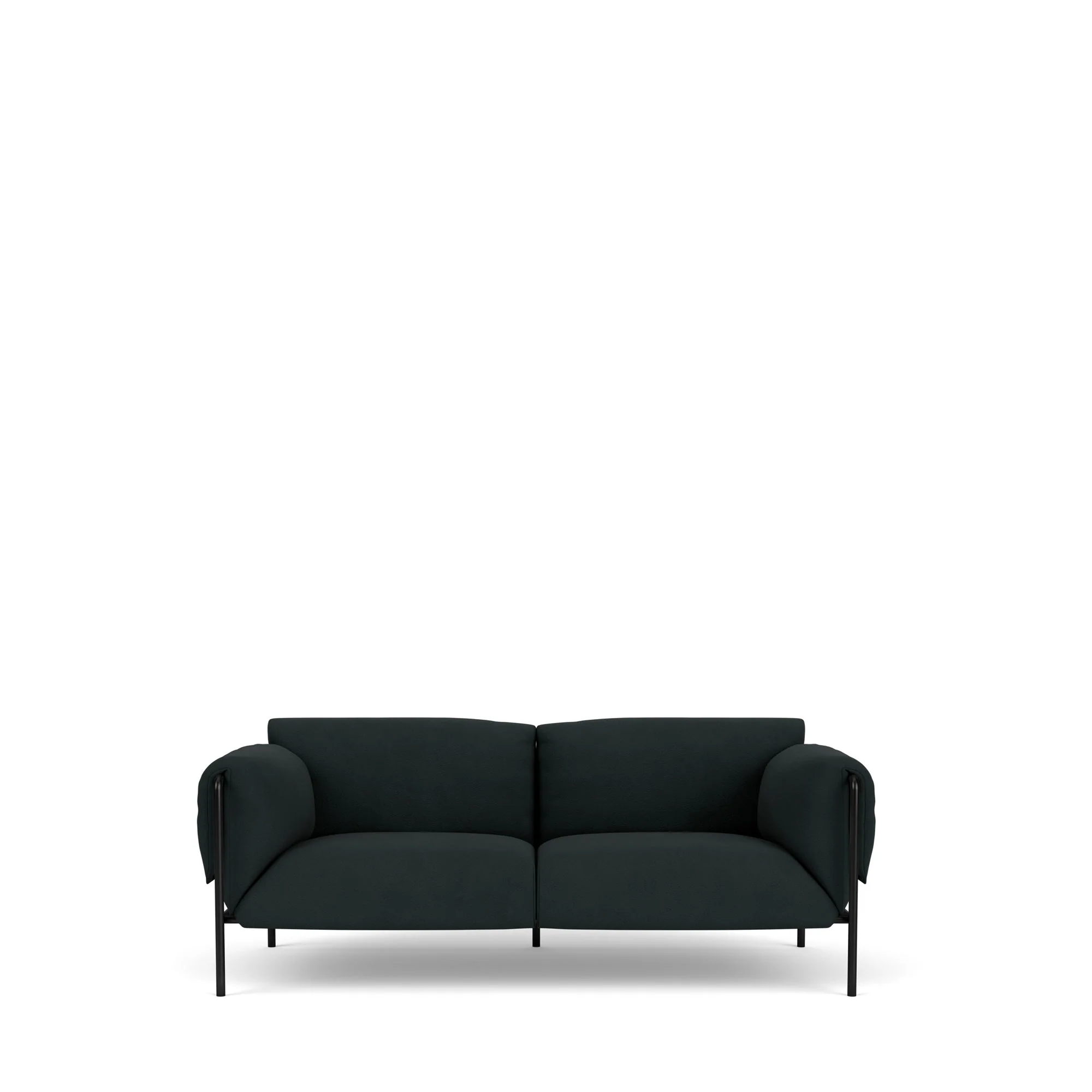 Fold Indoor 2-Seater Sofa With Arms - Image 35