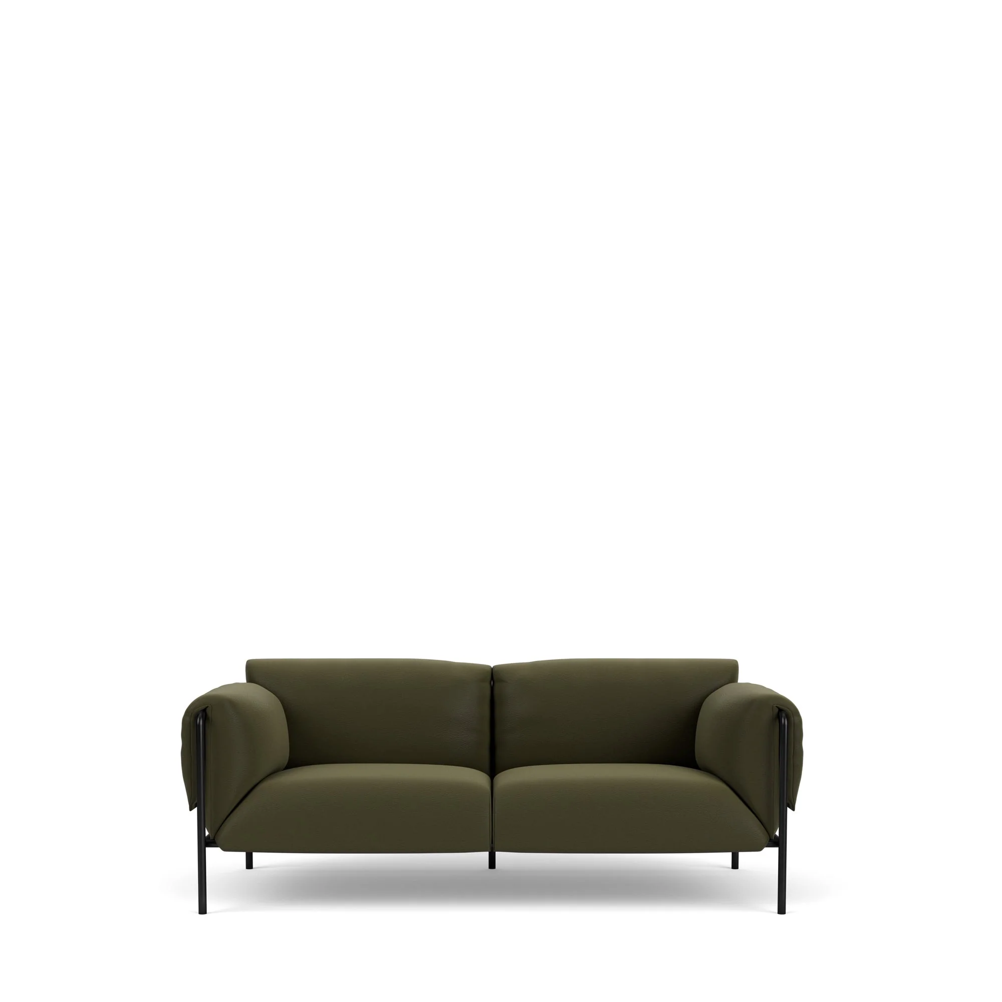 Fold Indoor 2-Seater Sofa With Arms - Image 37