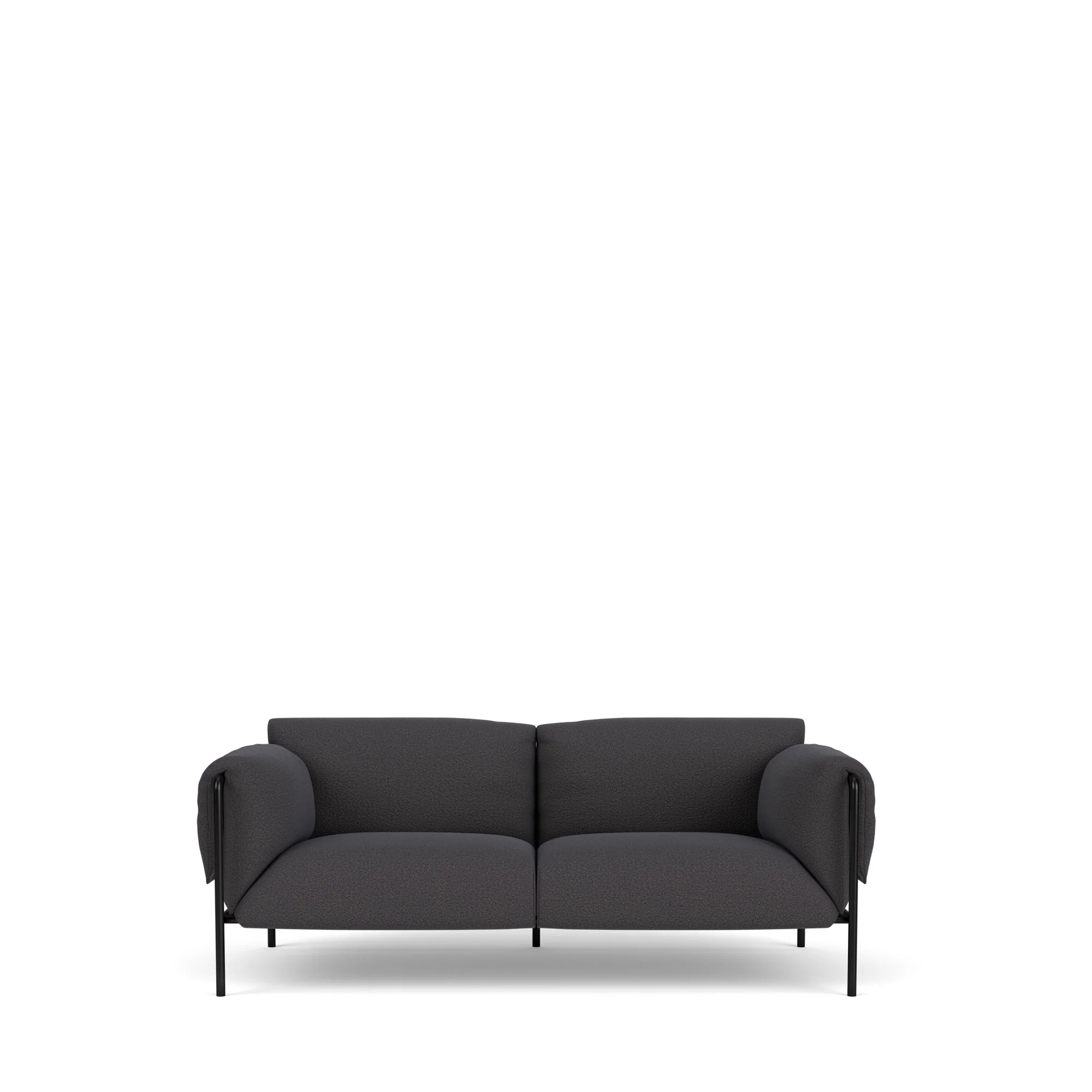 Fold Indoor 2-Seater Sofa With Arms - Image 45