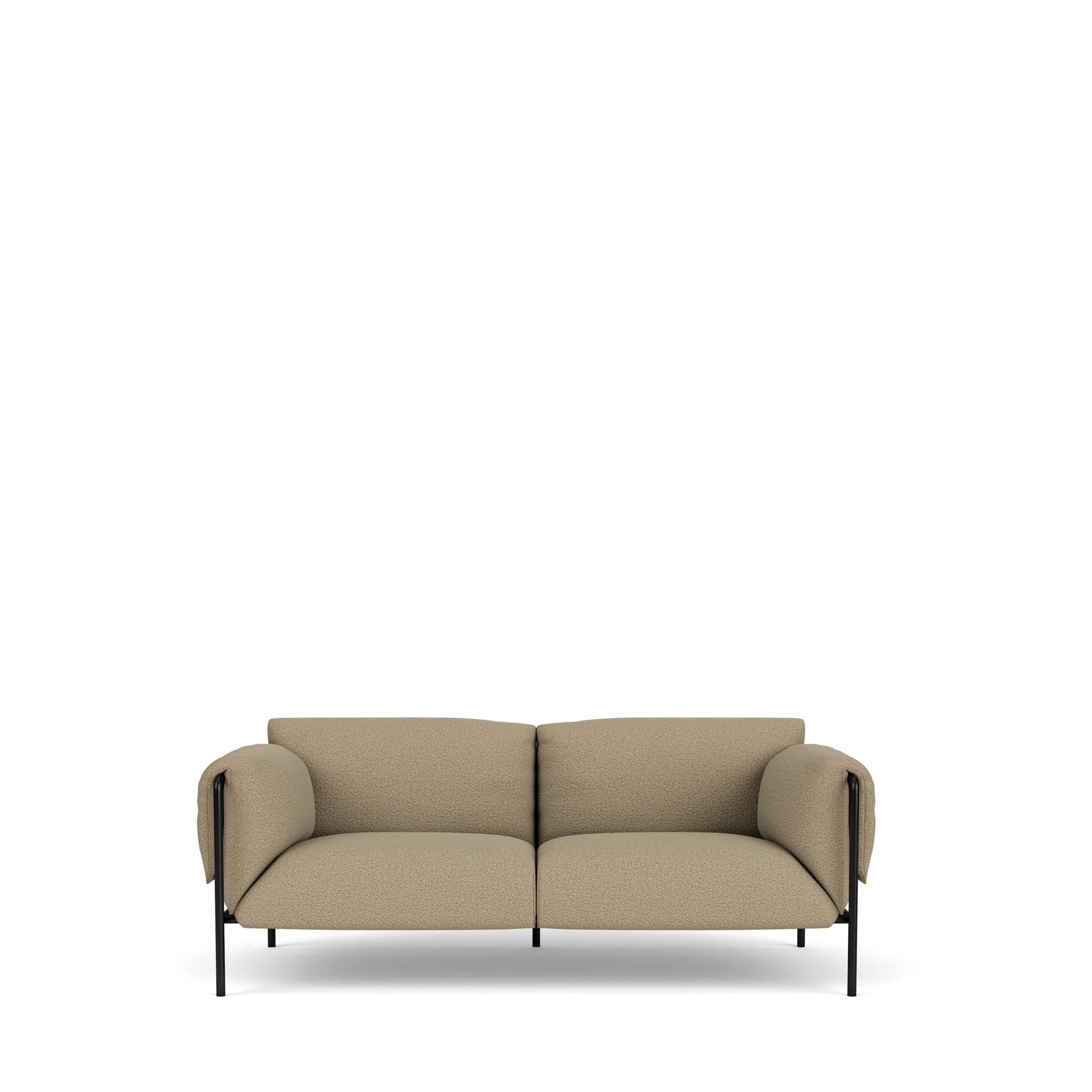 Fold Indoor 2-Seater Sofa With Arms - Image 47