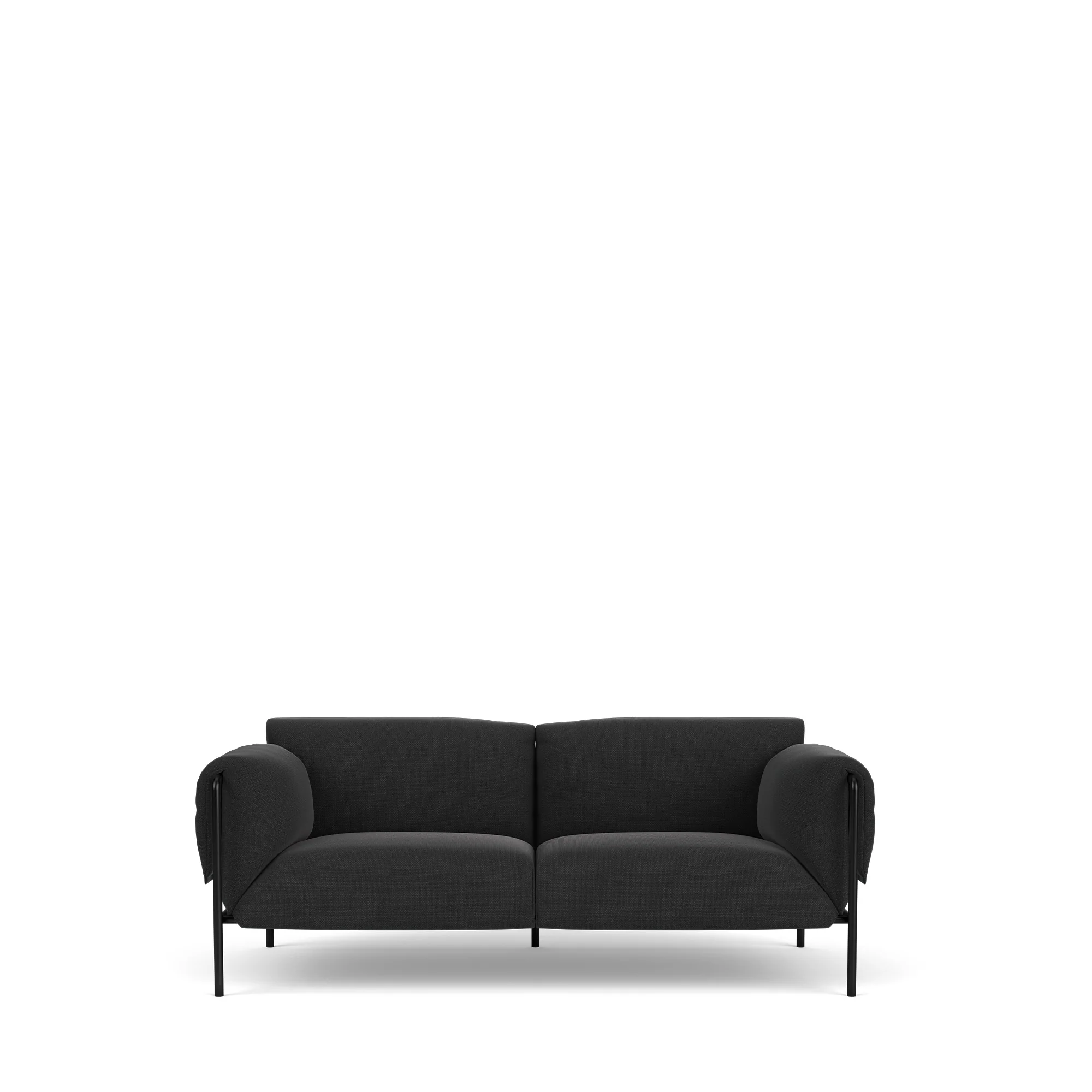 Fold Indoor 2-Seater Sofa With Arms - Image 9