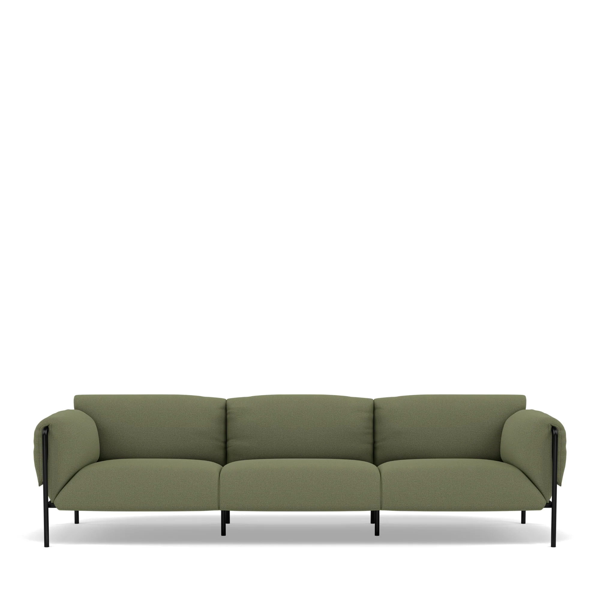 Fold Indoor 3-Seater Sofa With Arms - Image 13