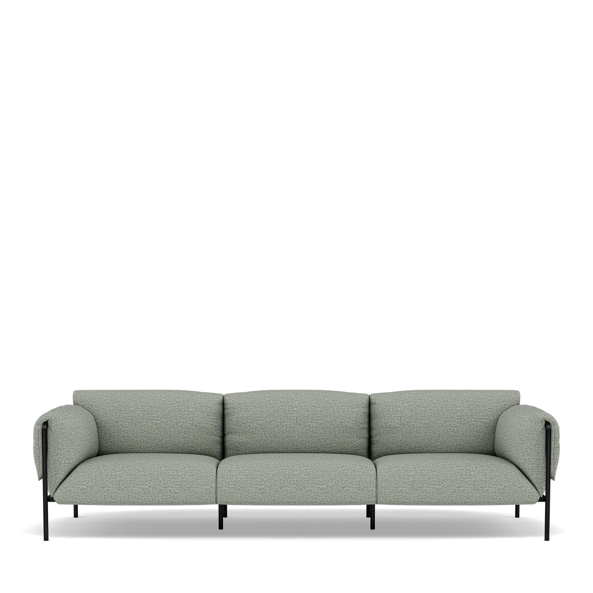 Fold Indoor 3-Seater Sofa With Arms - Image 14