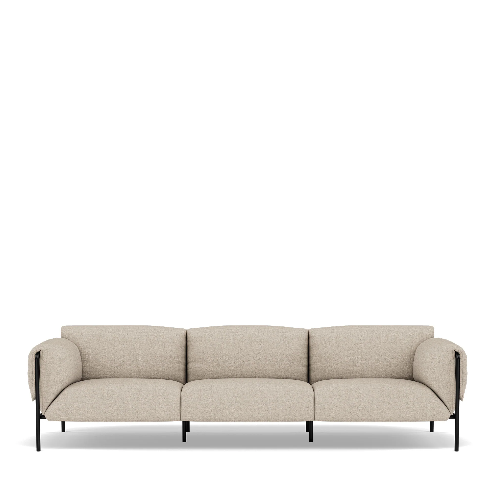 Fold Indoor 3-Seater Sofa With Arms - Image 16