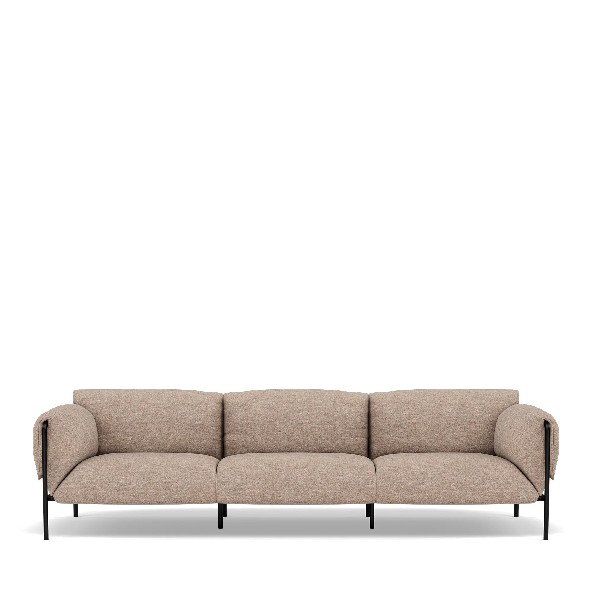 Fold Indoor 3-Seater Sofa With Arms - Image 17
