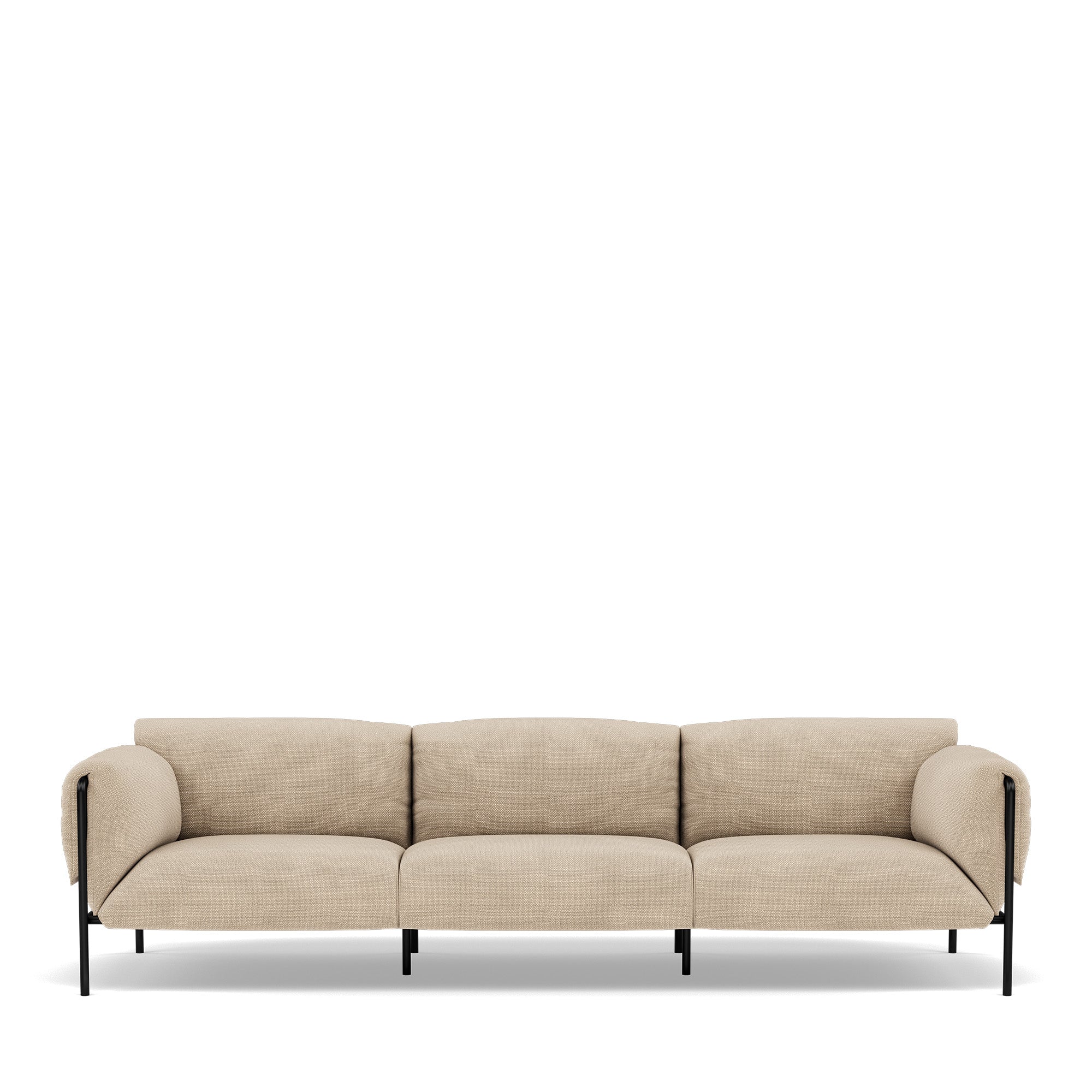 Fold Indoor 3-Seater Sofa With Arms - Image 18