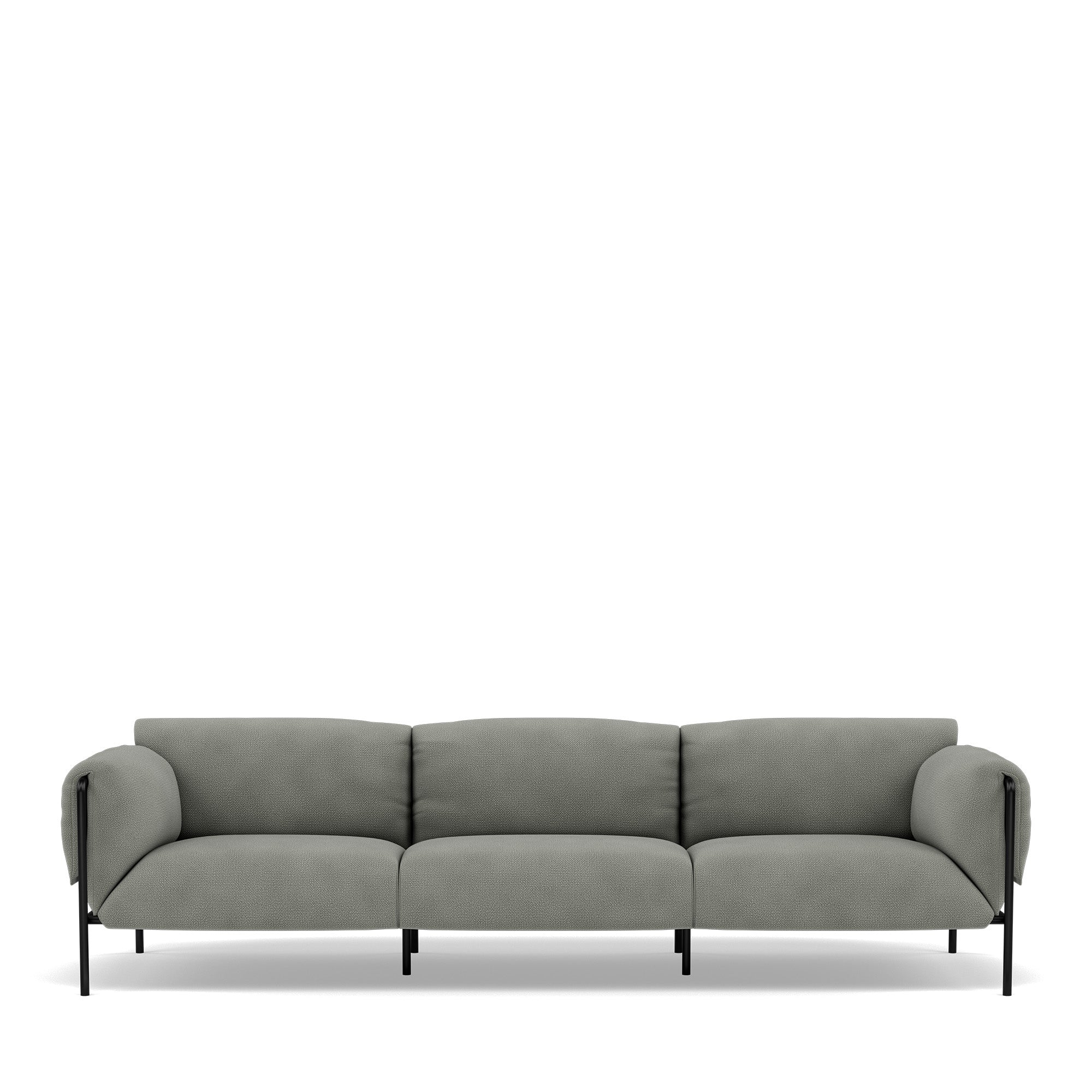Fold Indoor 3-Seater Sofa With Arms - Image 21