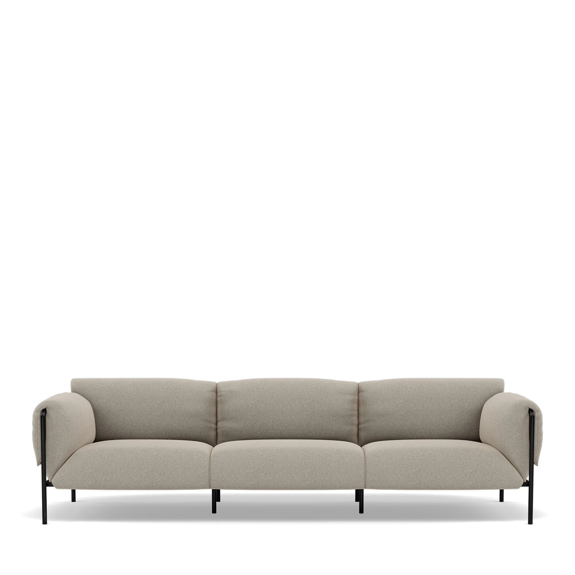 Fold Indoor 3-Seater Sofa With Arms - Image 24