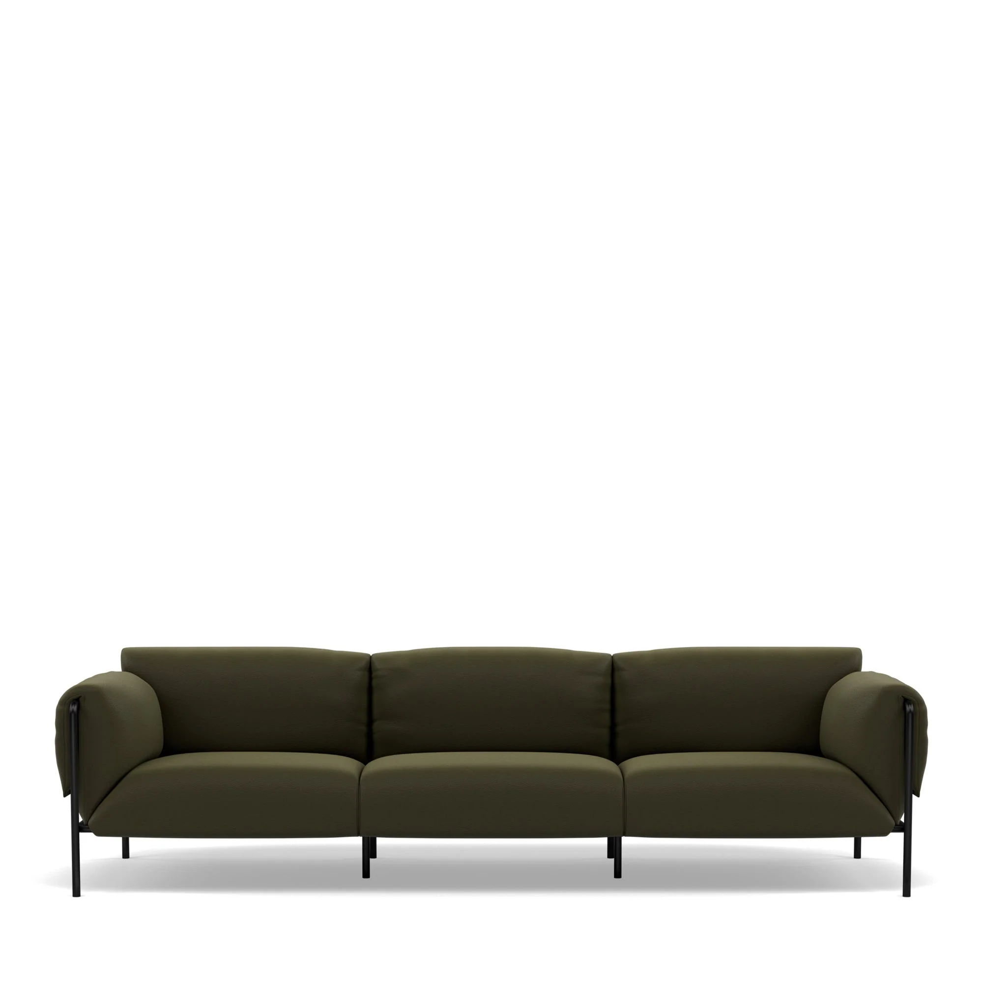 Fold Indoor 3-Seater Sofa With Arms - Image 36