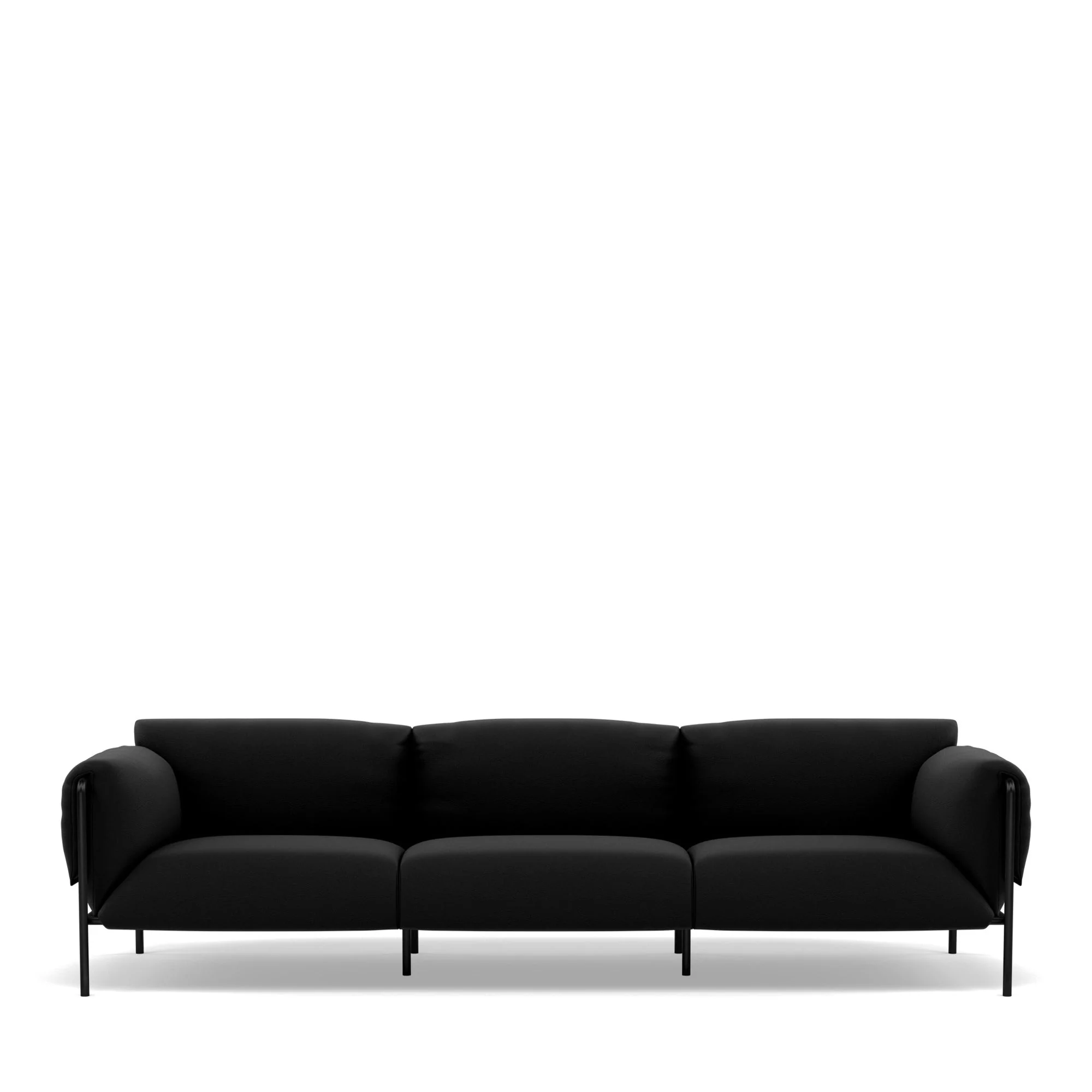 Fold Indoor 3-Seater Sofa With Arms - Image 37