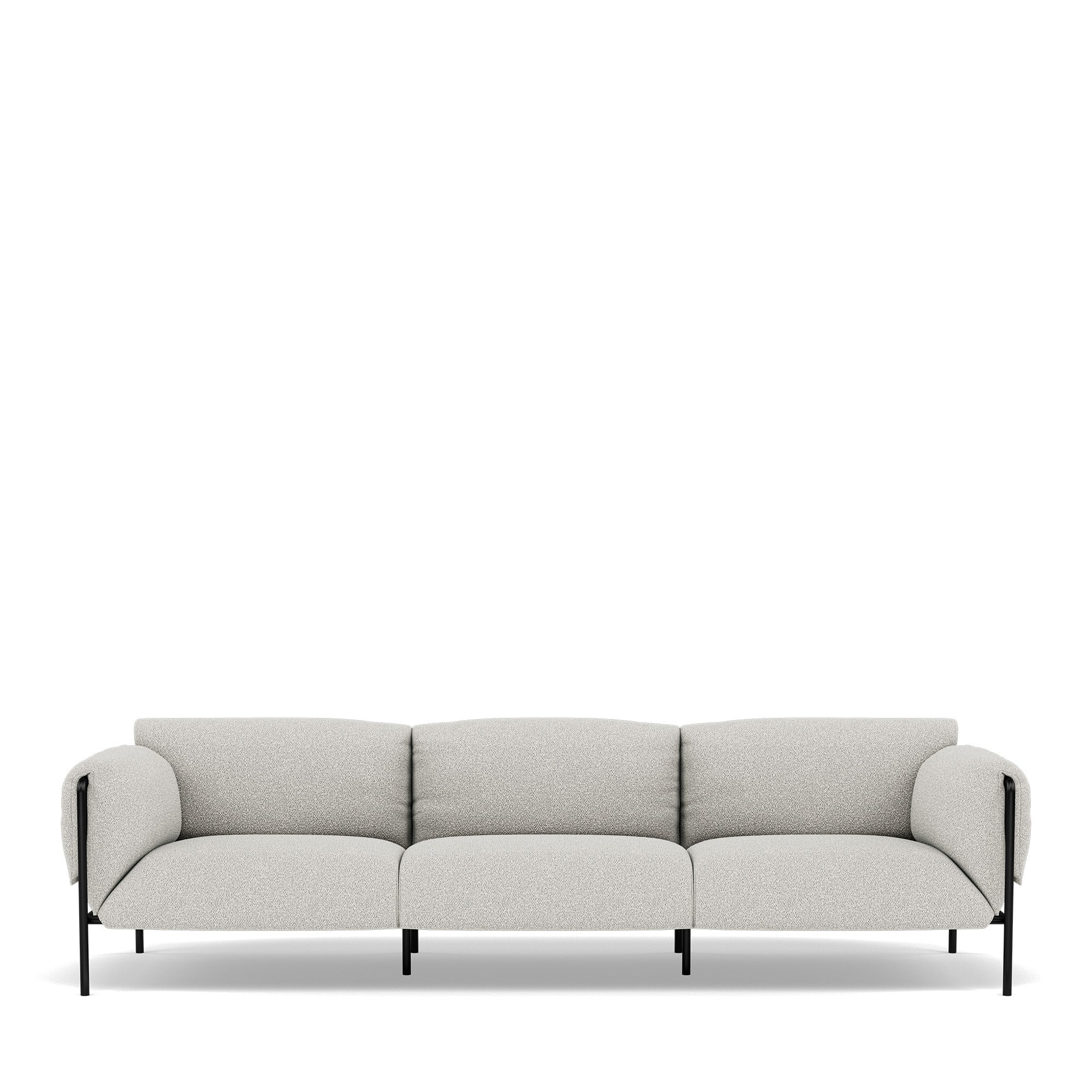 Fold Indoor 3-Seater Sofa With Arms - Image 4