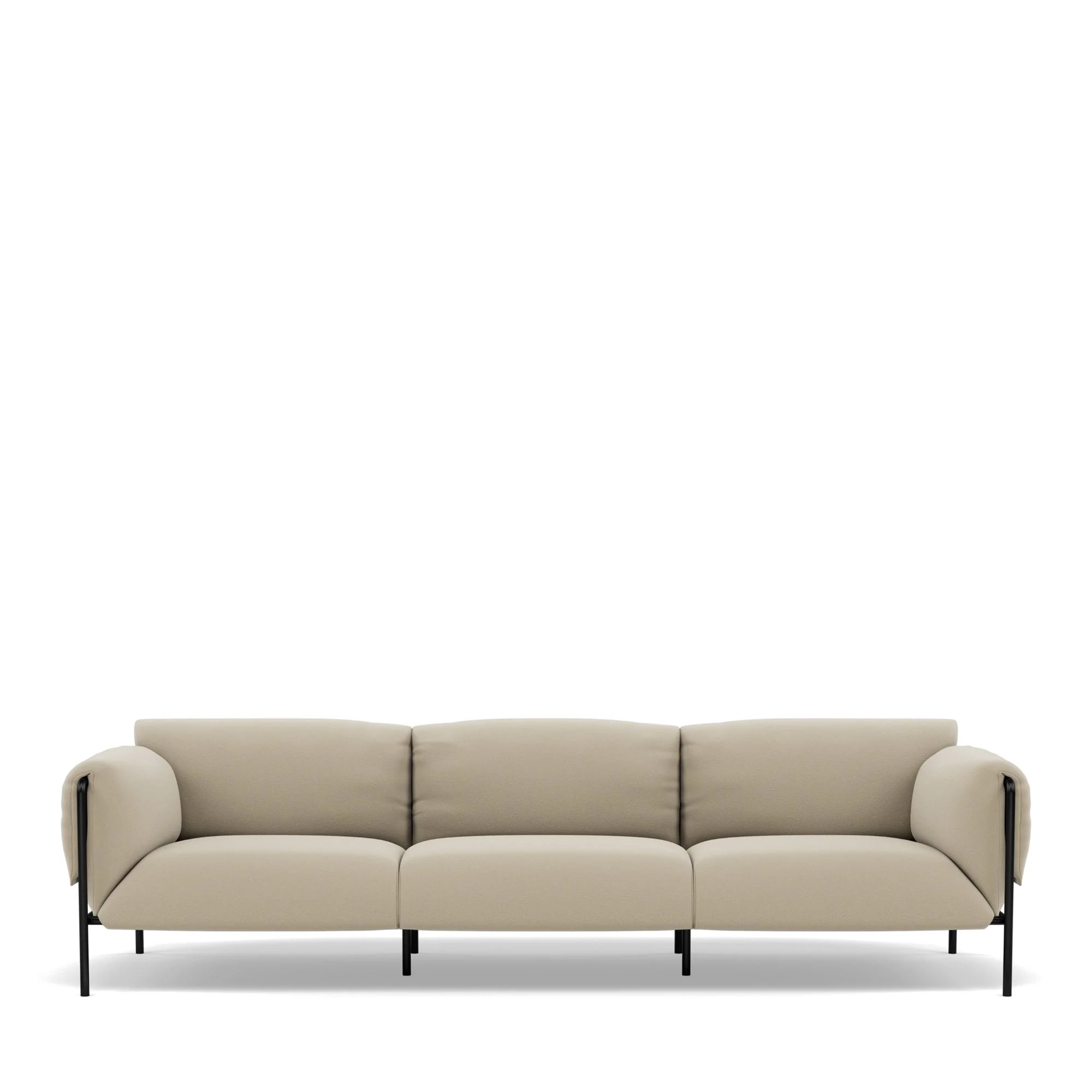 Fold Indoor 3-Seater Sofa With Arms - Image 41