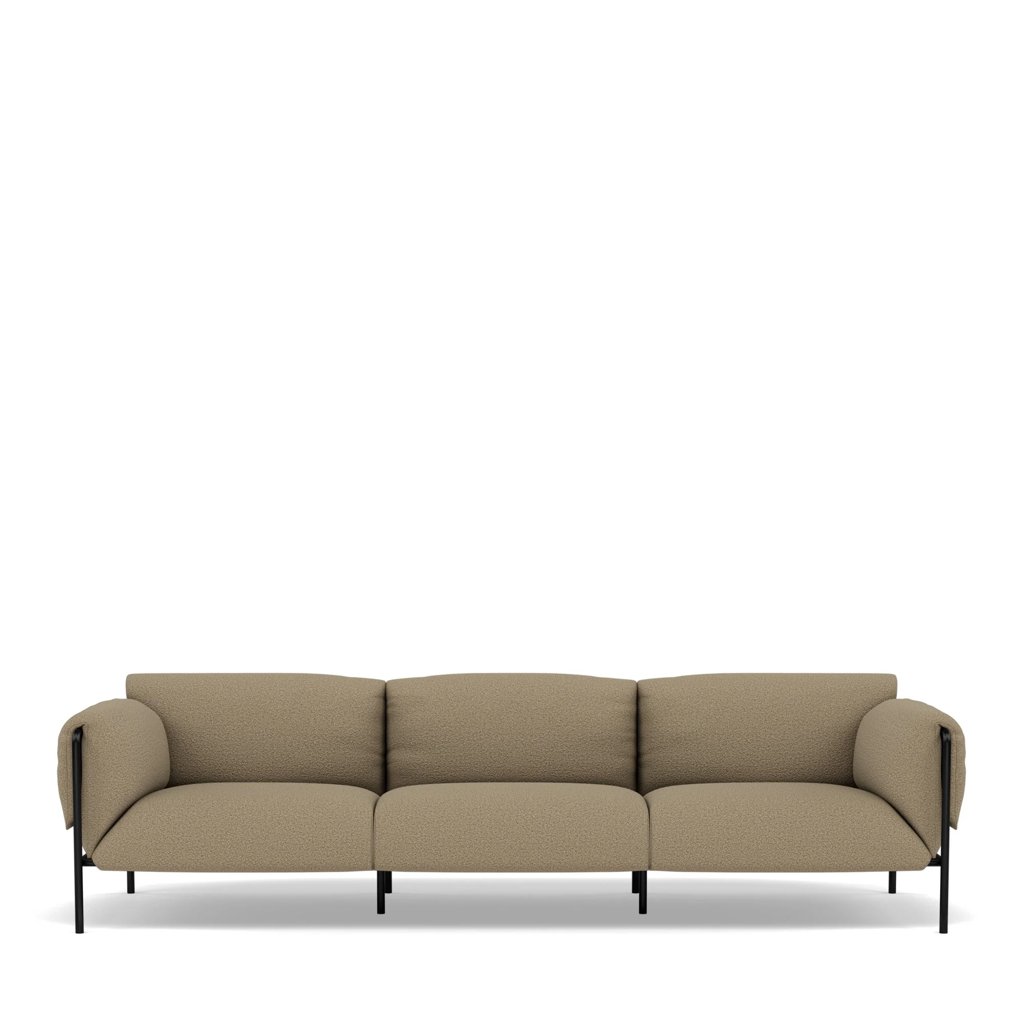 Fold Indoor 3-Seater Sofa With Arms - Image 46
