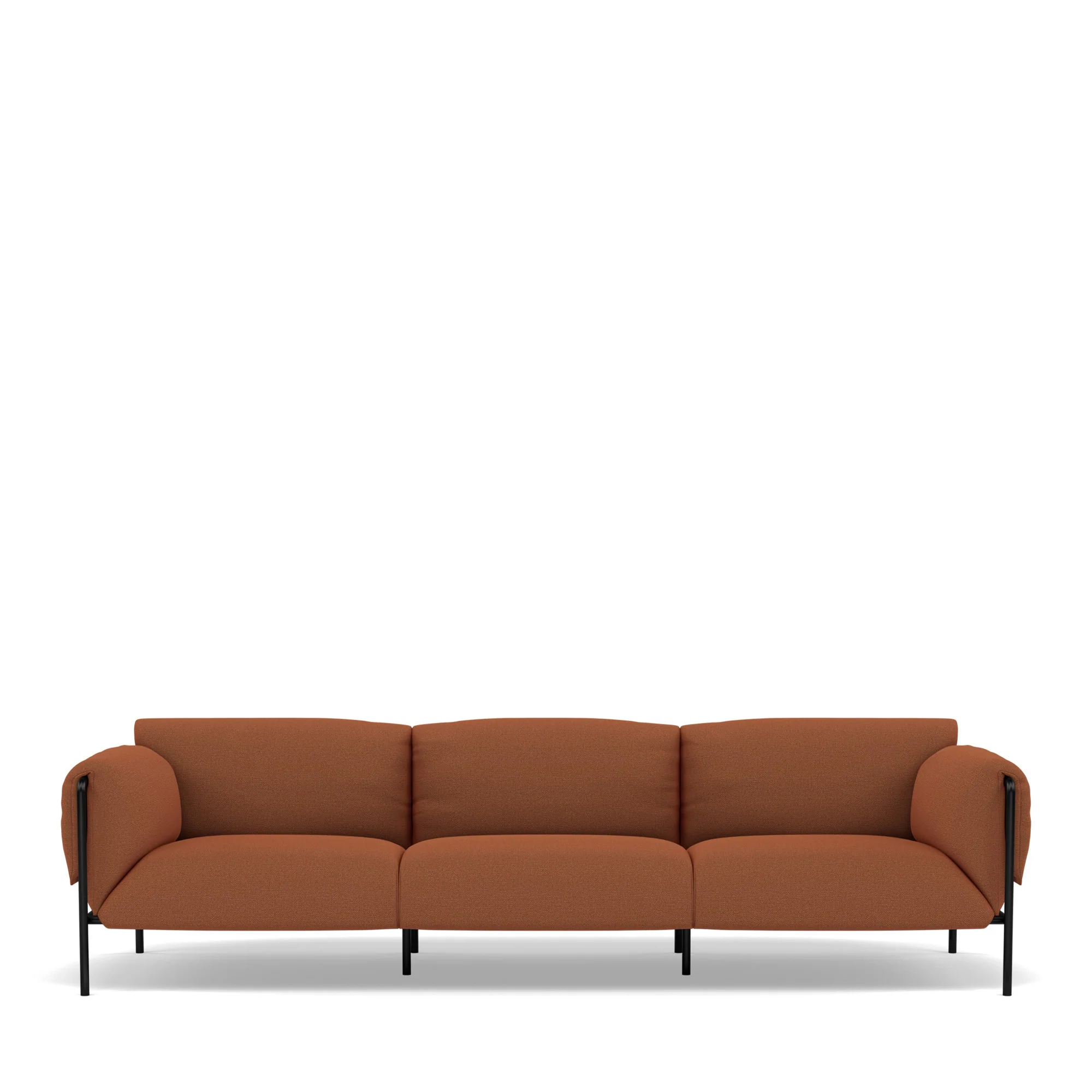 Fold Indoor 3-Seater Sofa With Arms - Image 9