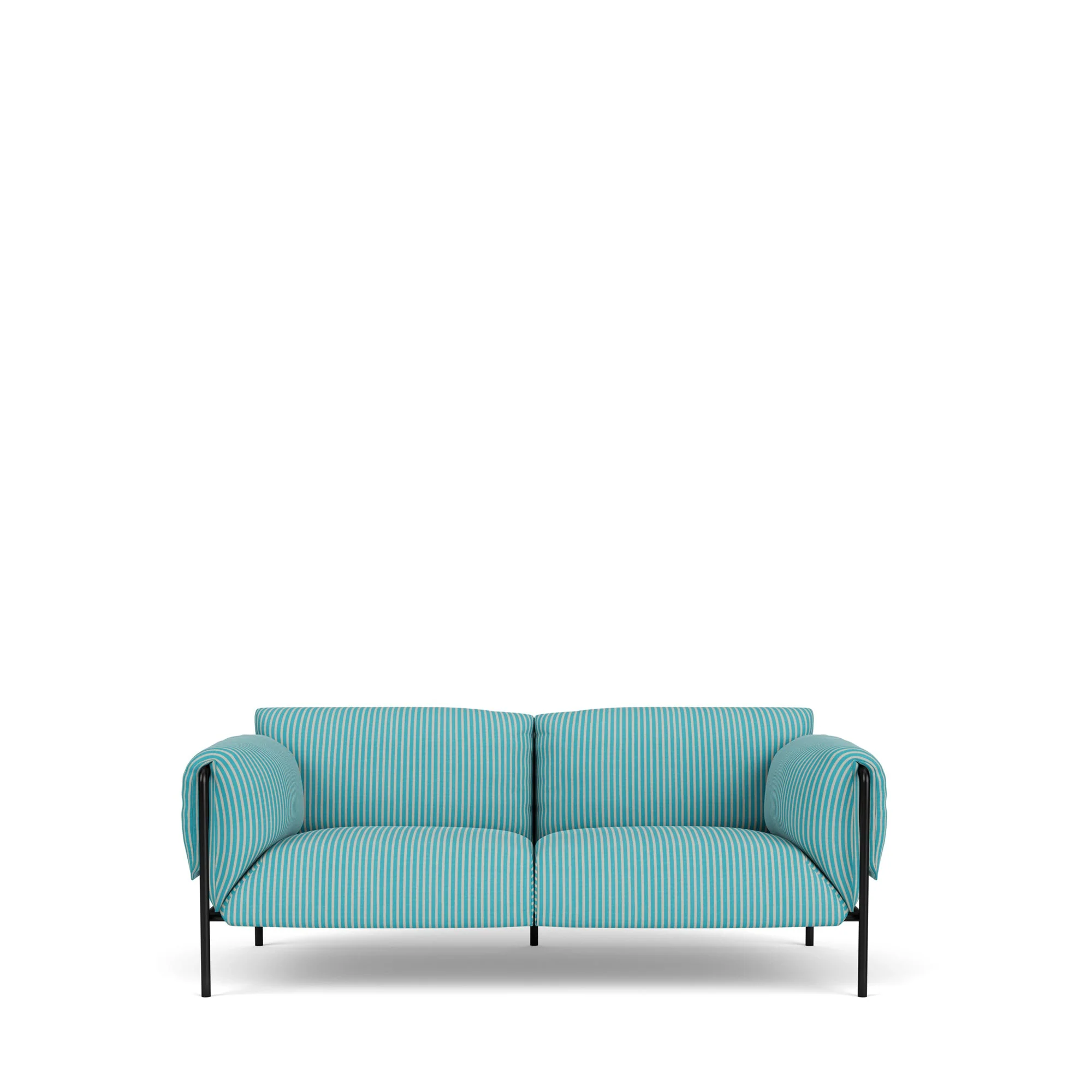 Fold Outdoor 2-Seater Sofa With Arms - Image 15