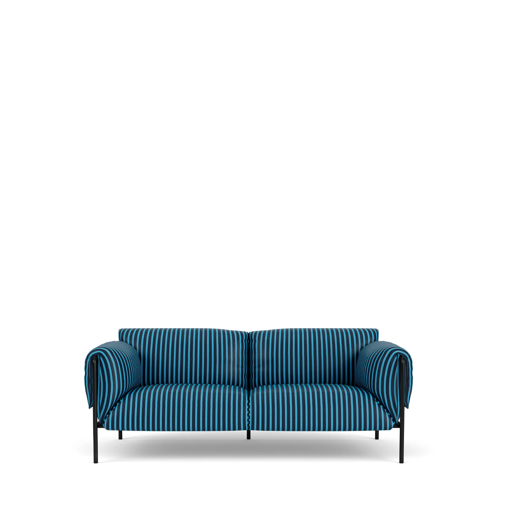 Fold Outdoor 2-Seater Sofa With Arms - Image 3