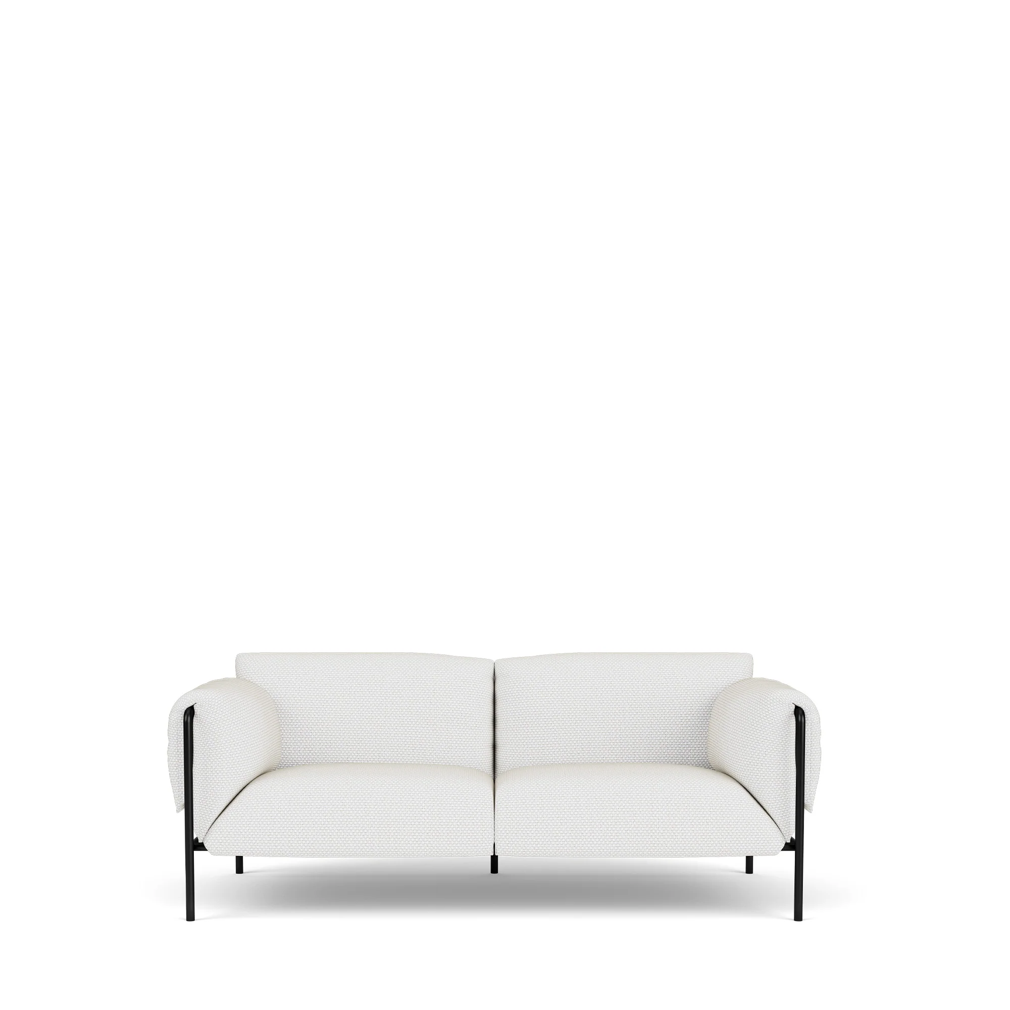 Fold Outdoor 2-Seater Sofa With Arms - Image 6