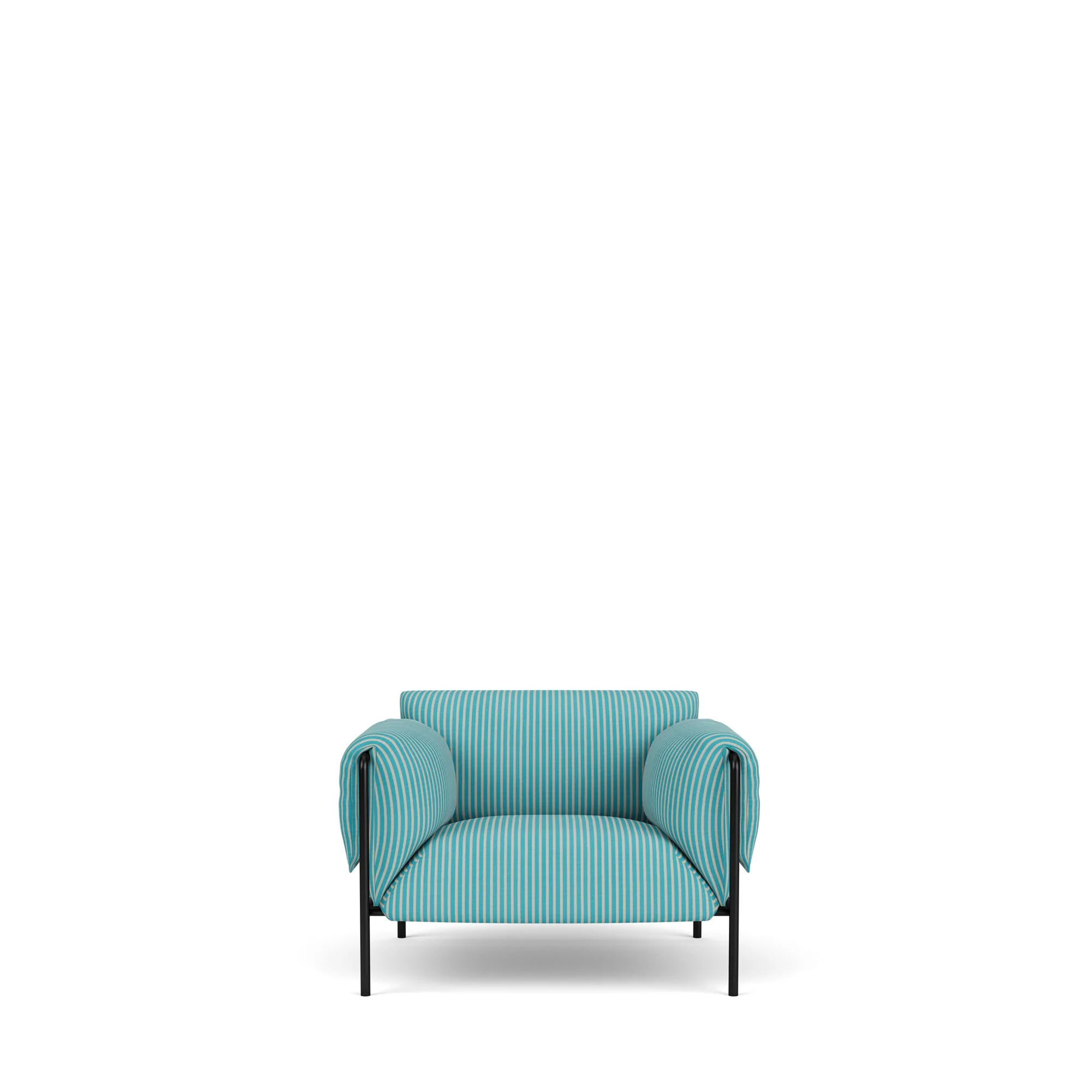 Fold Outdoor Armchair With Arms - Image 15