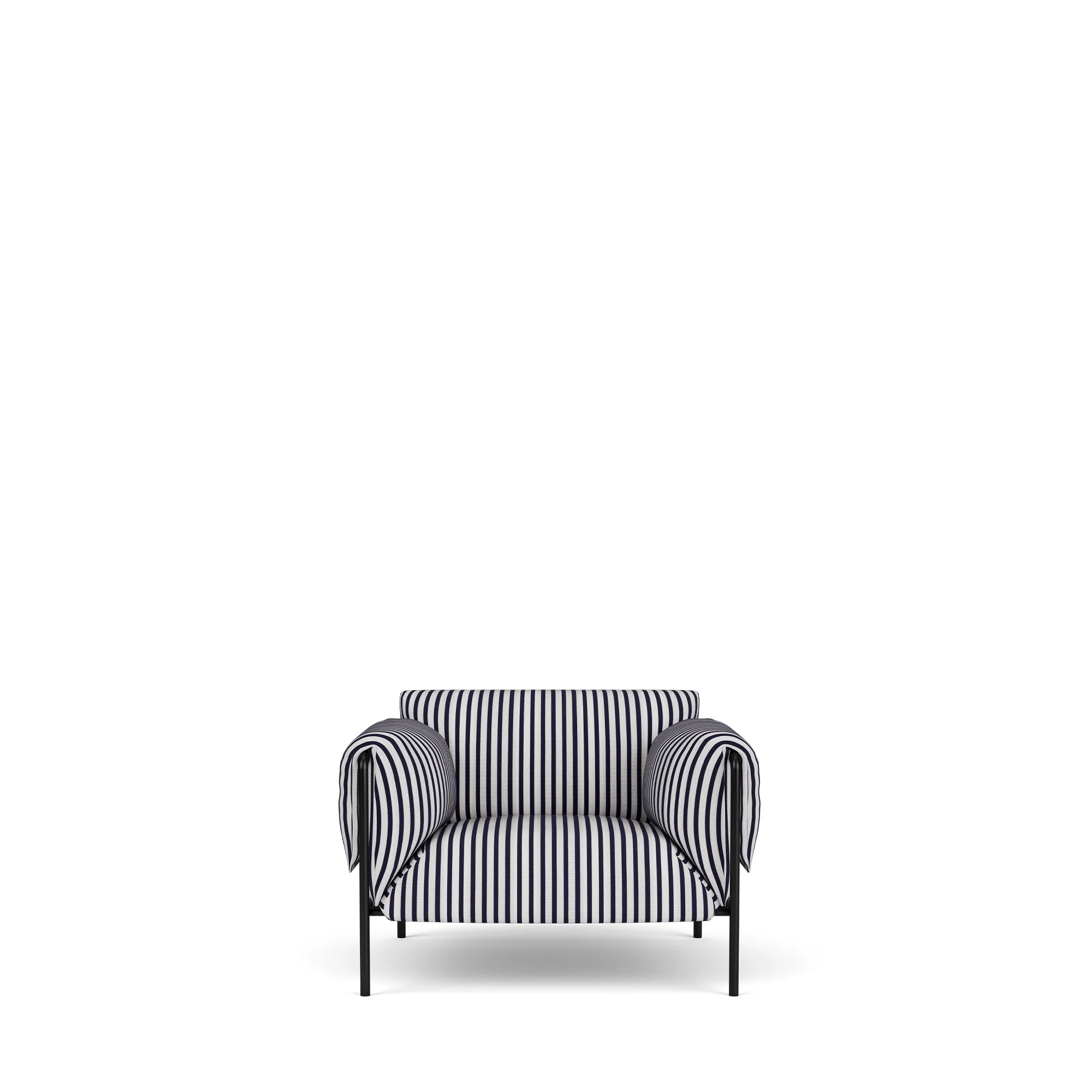 Fold Outdoor Armchair With Arms - Image 4