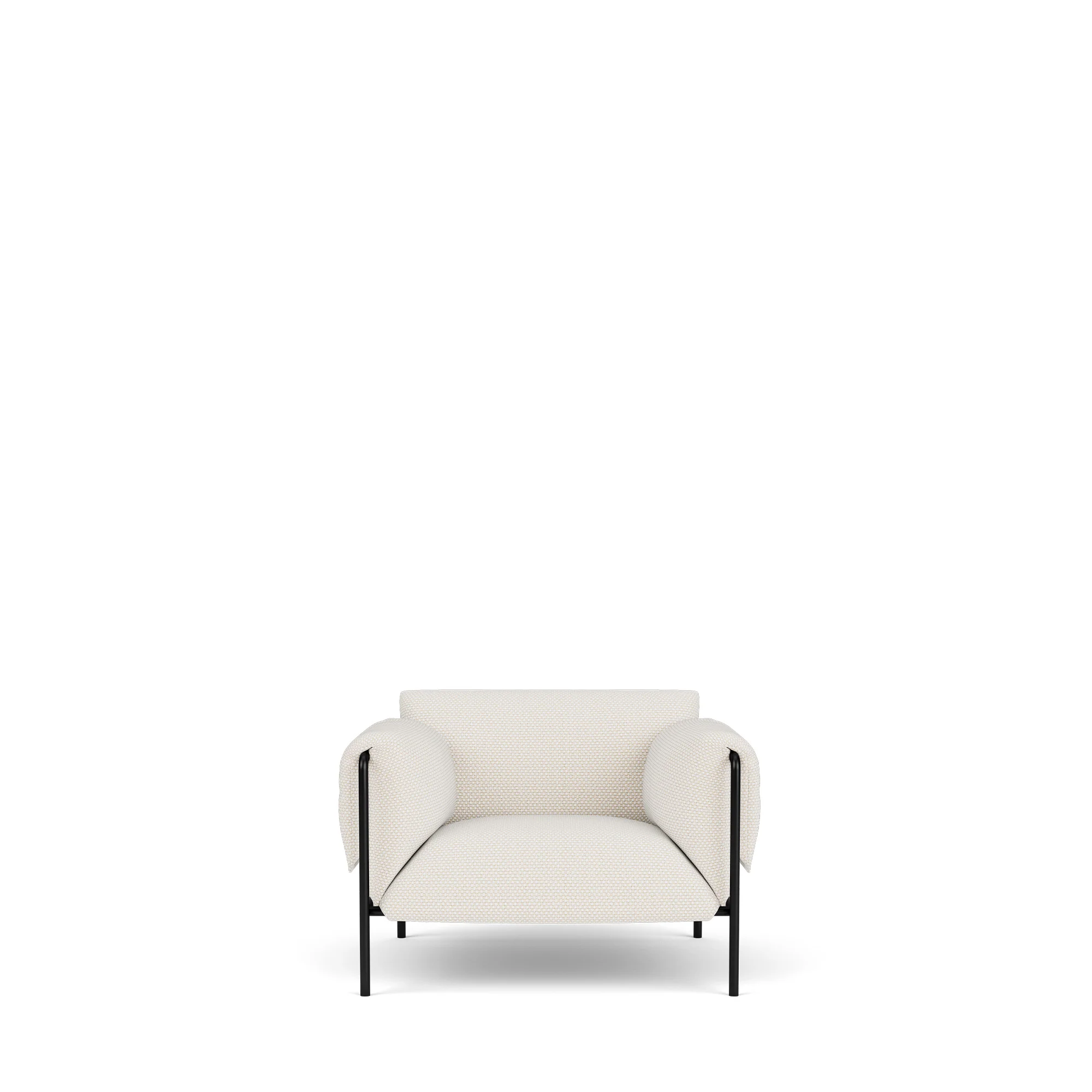 Fold Outdoor Armchair With Arms - Image 5