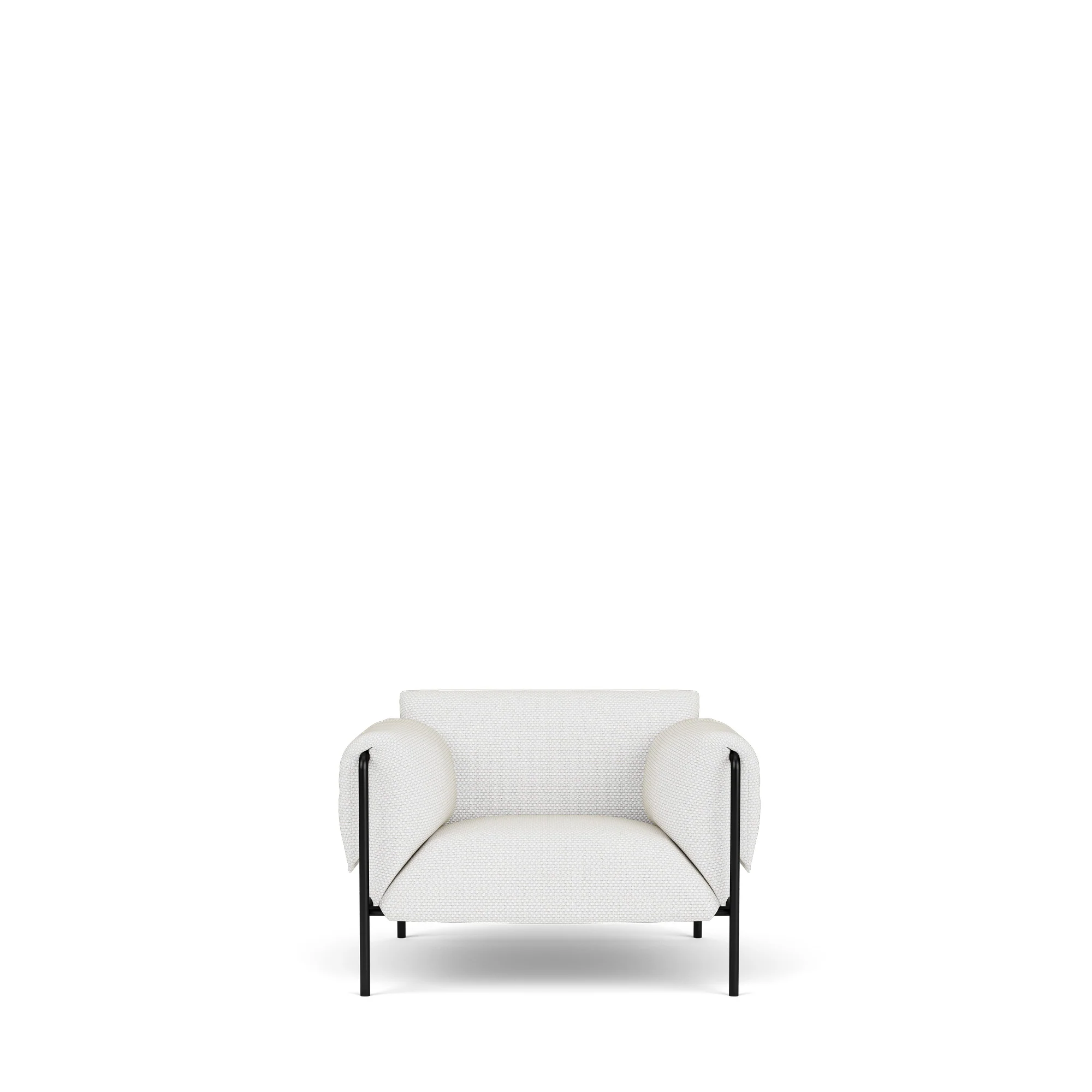 Fold Outdoor Armchair With Arms - Image 9