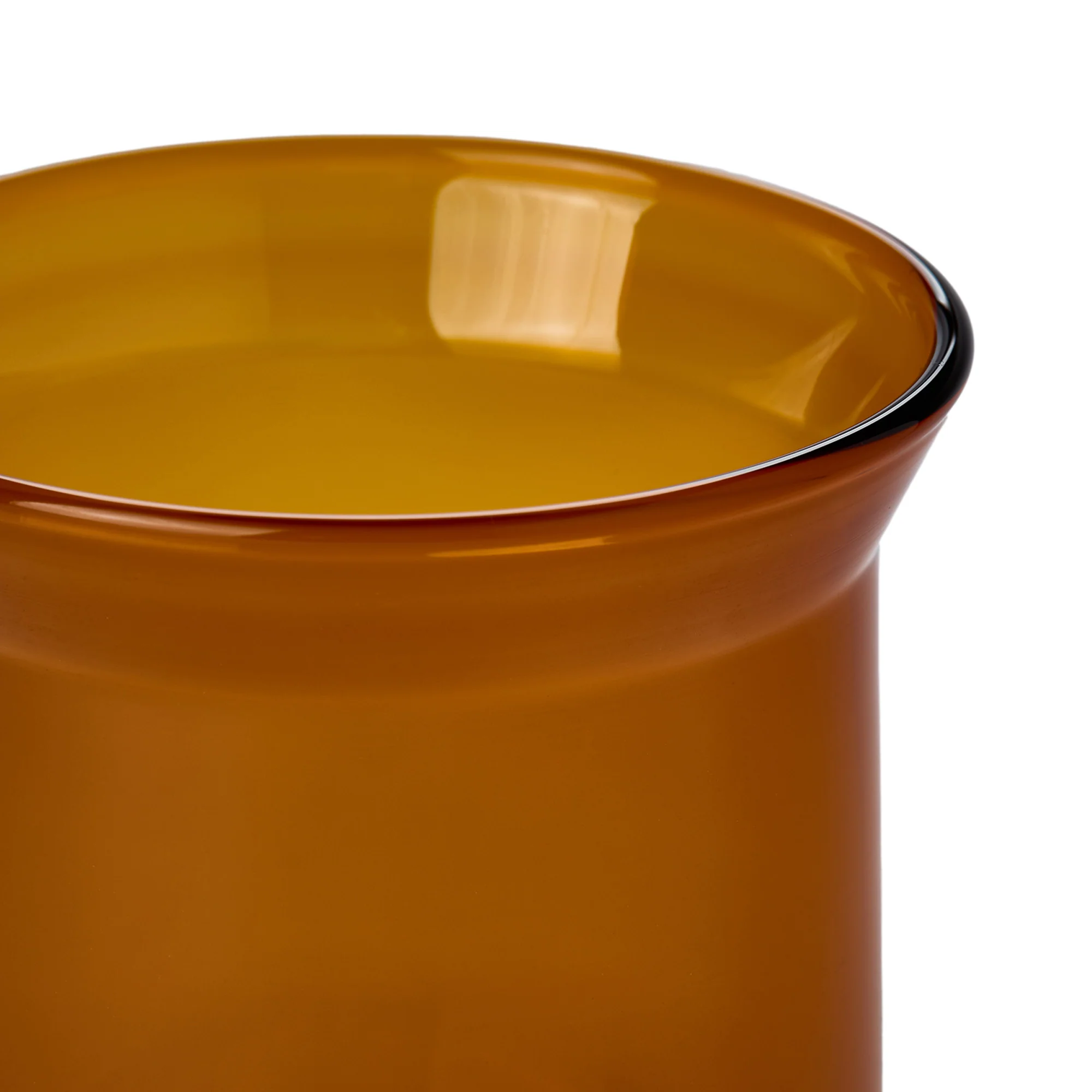 Home Lab Storage Jar Amber 10cm - Image 4