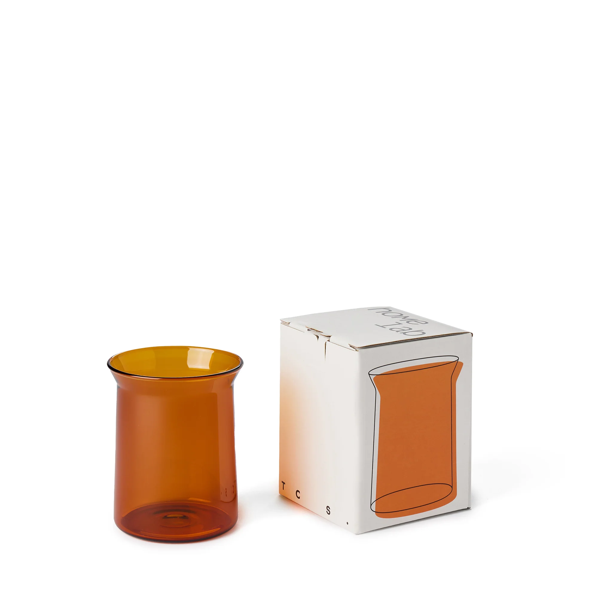 Home Lab Storage Jar Amber 10cm - Image 5