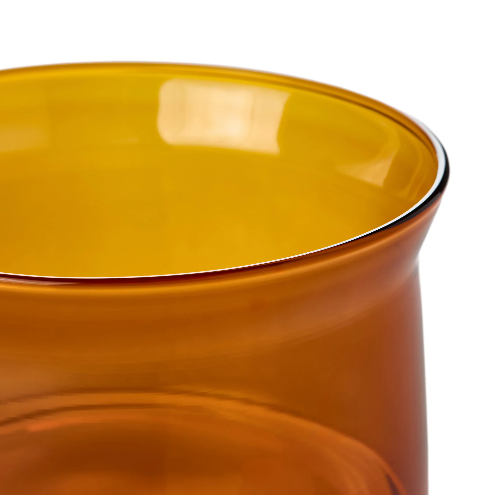 Home Lab Wide Storage Jar Amber 7cm - Image 4