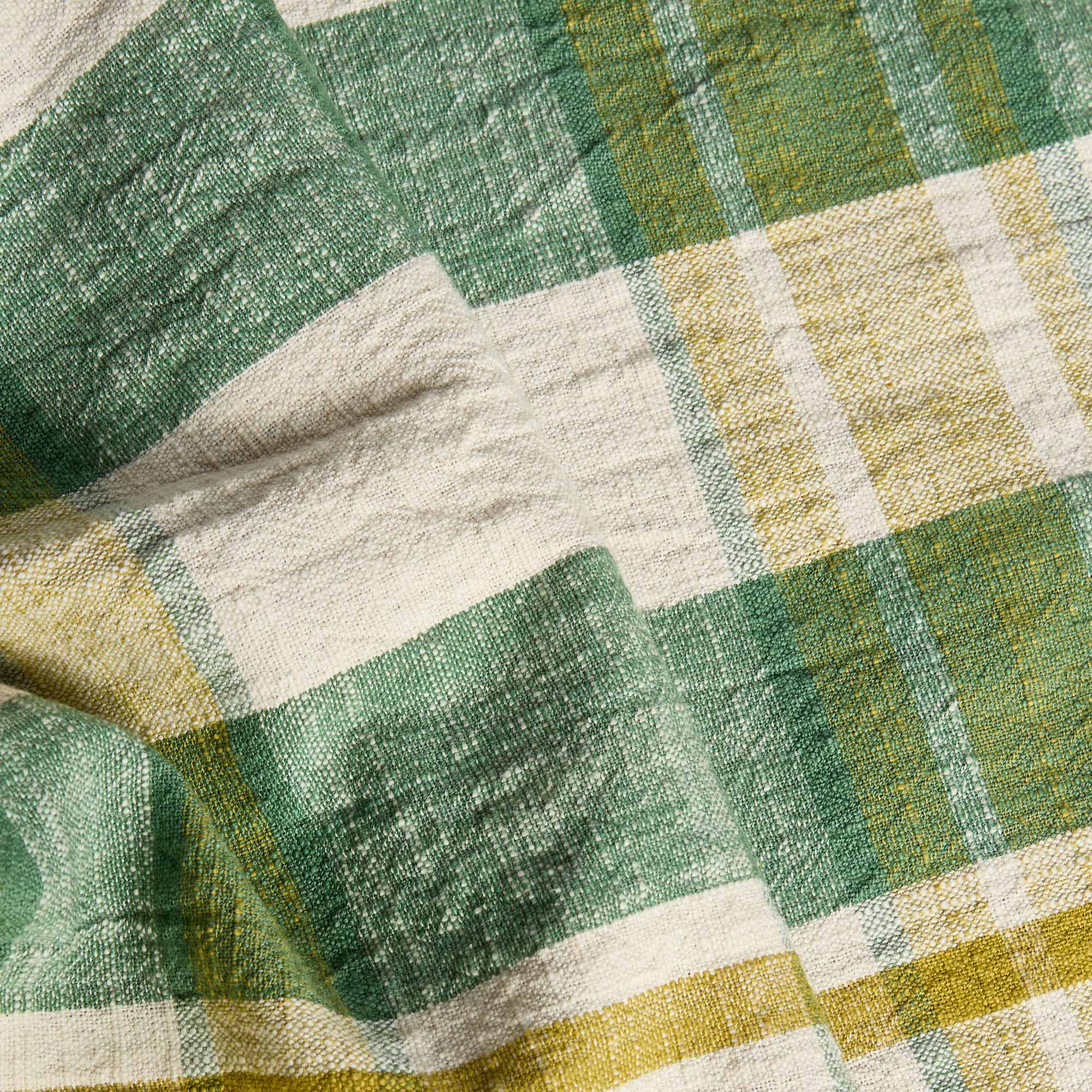 Marabar Table Runner Green & Chartreuse 260 x 40cm - Image 4