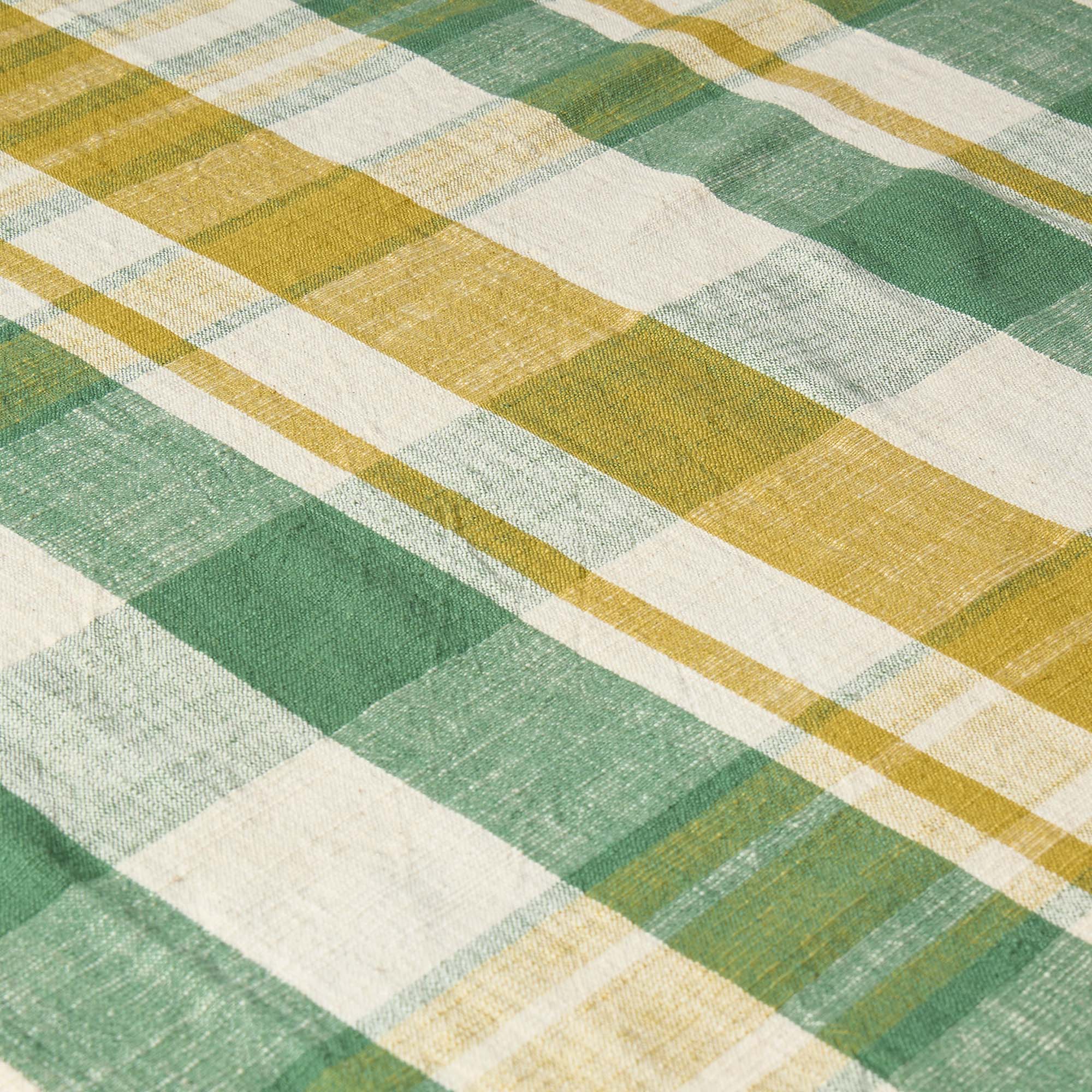 Marabar Tablecloth Green & Chartreuse 170 x 260cm - Image 5
