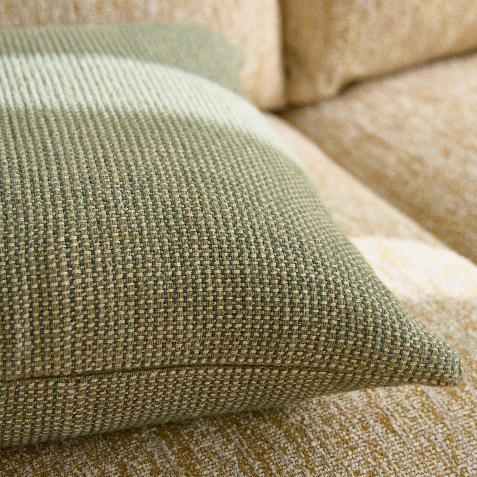 Marlon Cushion Cover Moss Green 50 x 50cm - Image 3