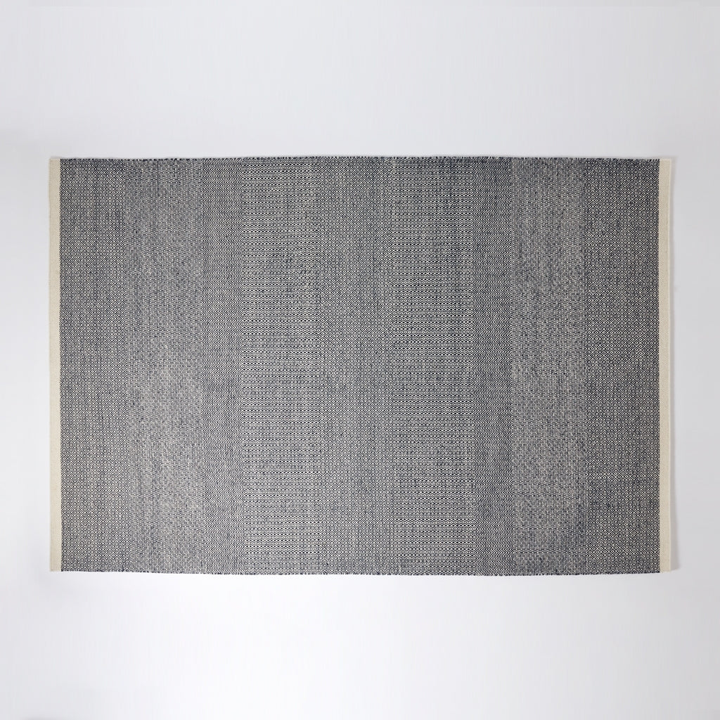 Mini Diamond Kilim Rug Ink 200 x 300cm - Image 5