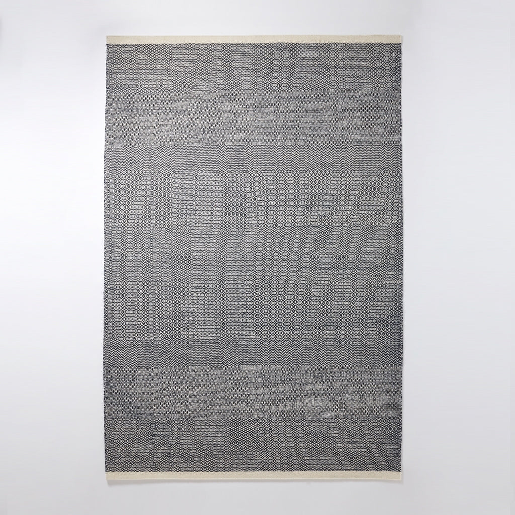 Mini Diamond Kilim Rug Ink 200 x 300cm - Image 6