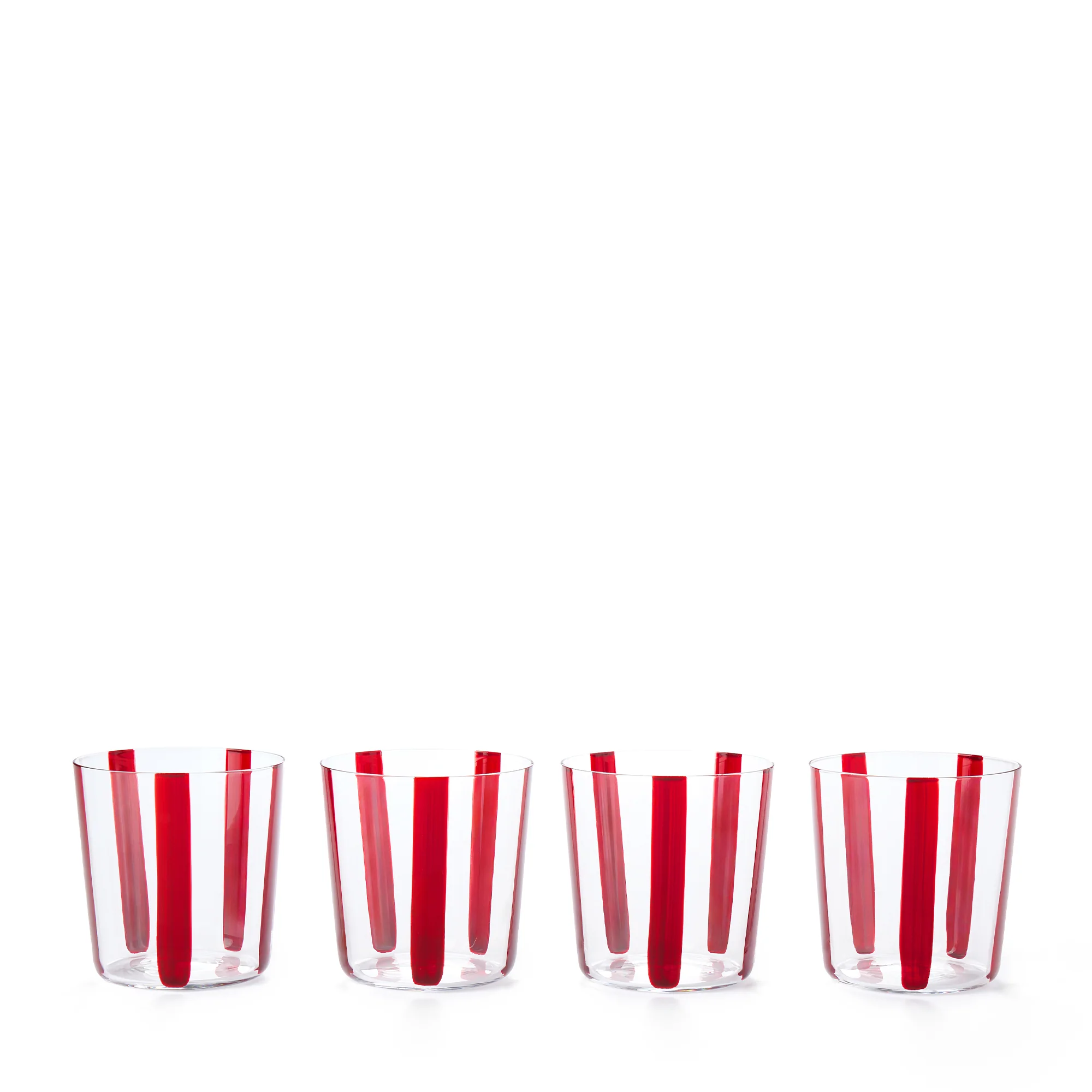 Nova Stripe Burgundy 360ml (Set of 4) - Image 7
