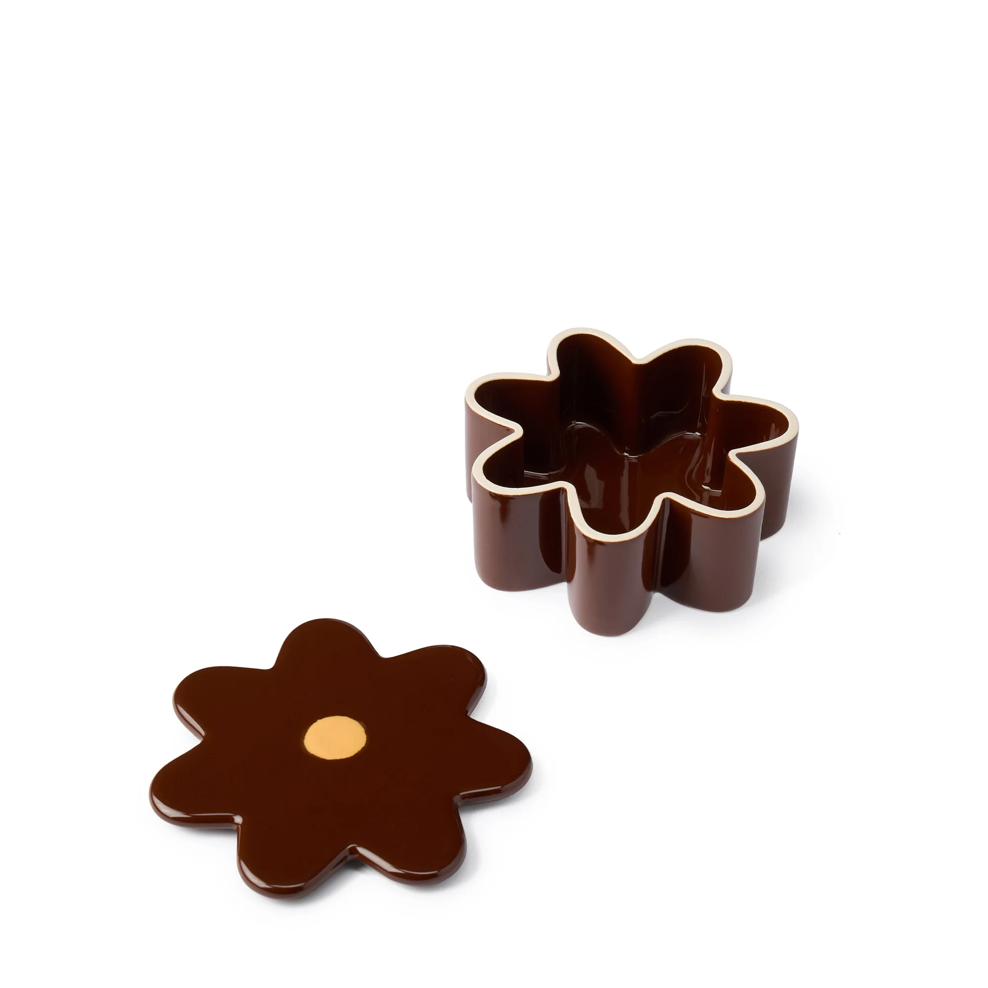 Oddments Bits and Bobs Pot Brown - Image 4