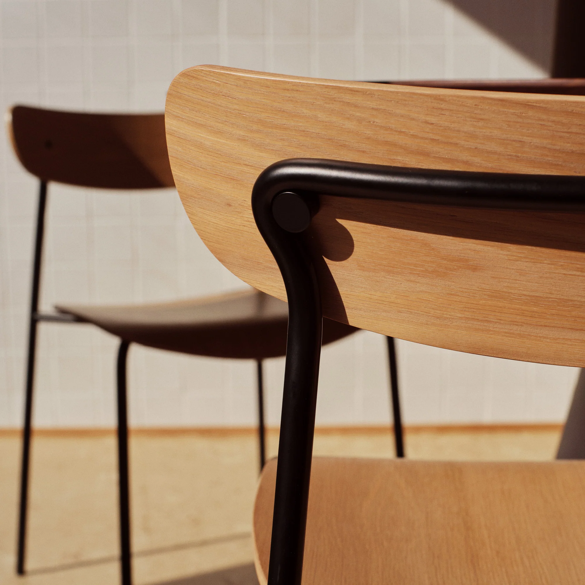 Orby Dining Chair Oak - Image 6