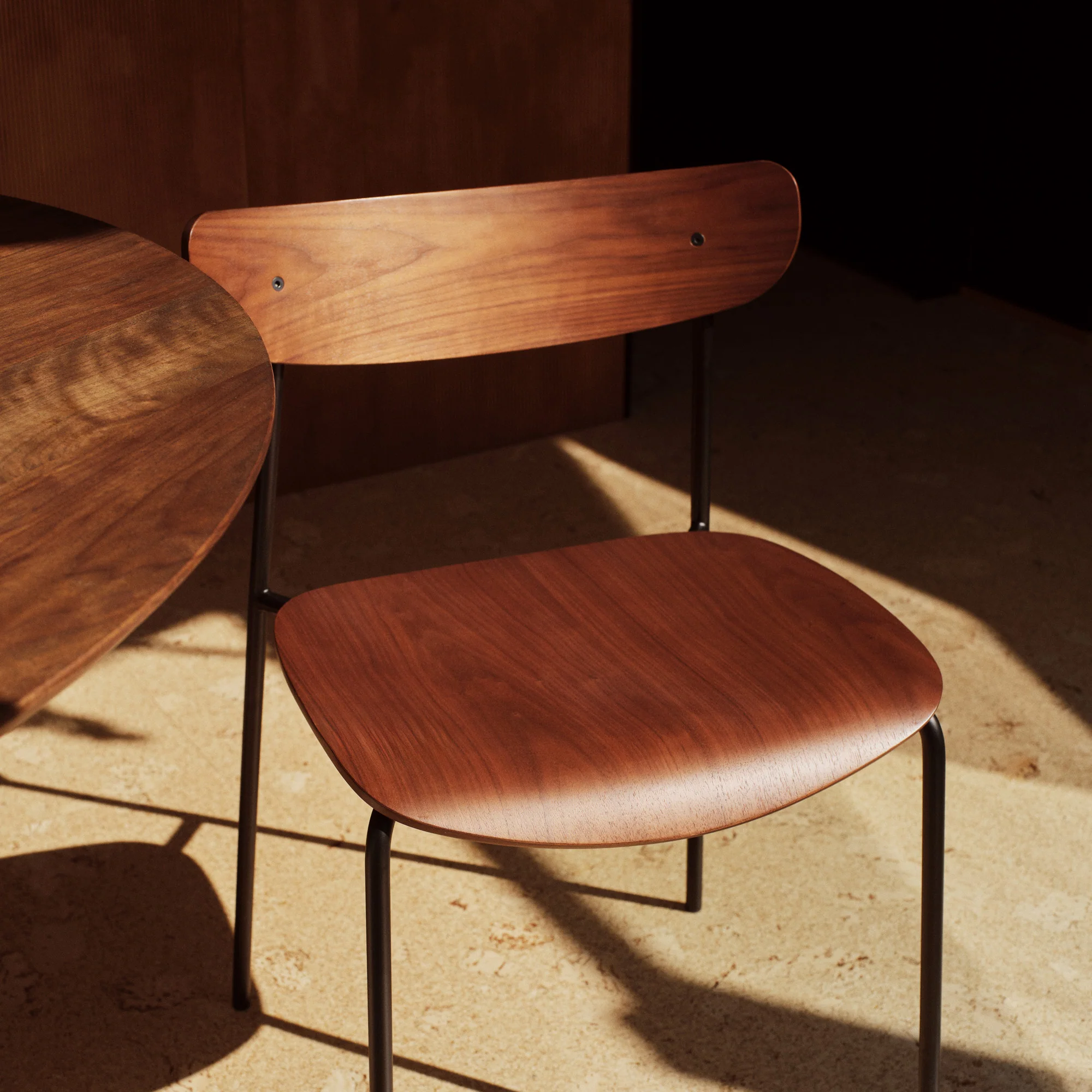 Orby Dining Chair Walnut - Image 4