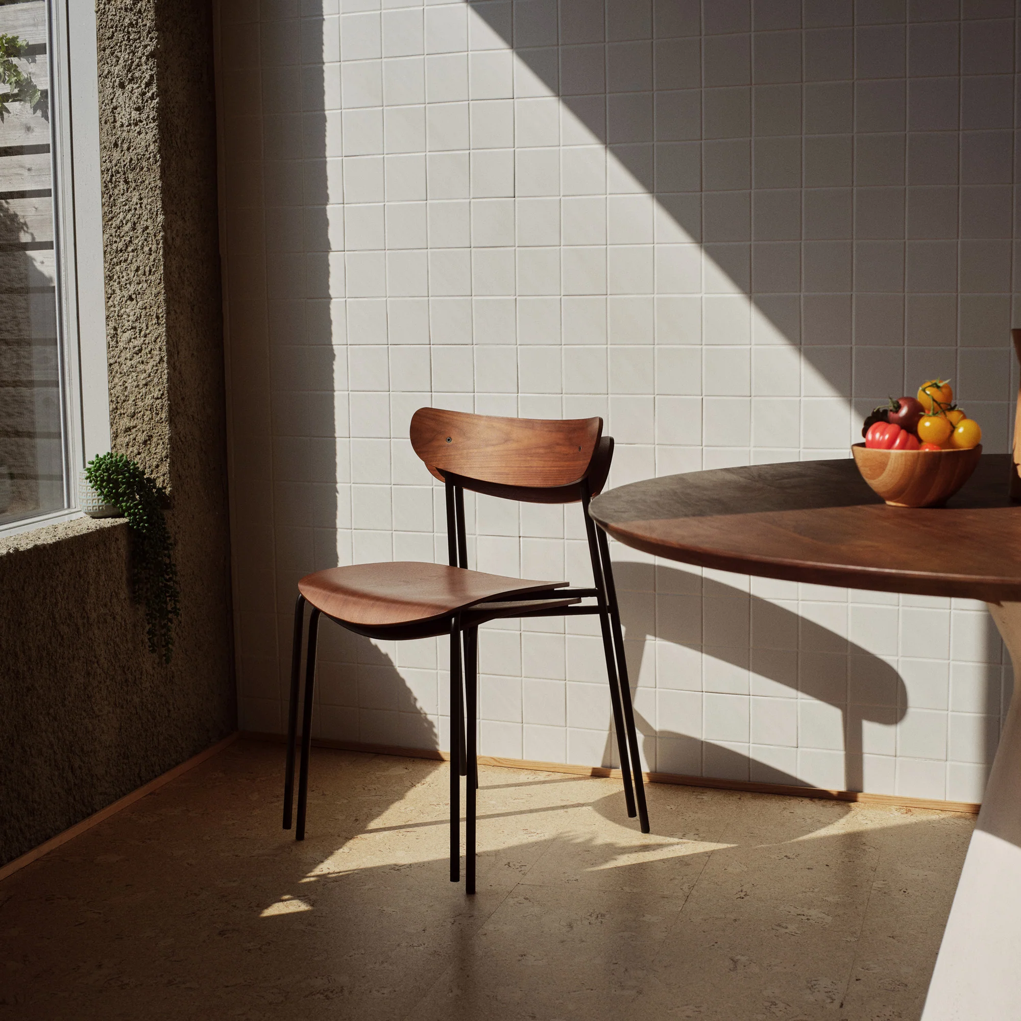Orby Dining Chair Walnut - Image 5