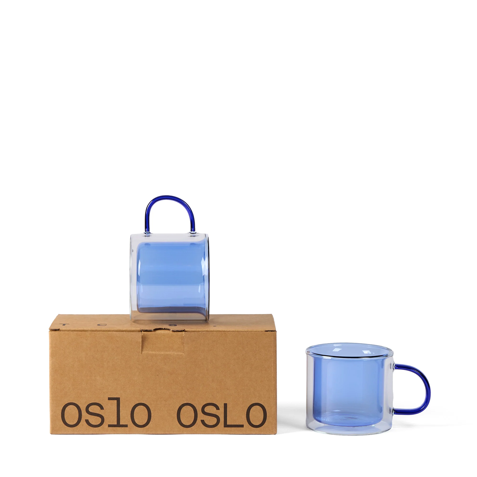 Oslo Mug Blue (Set of 2) - Image 7