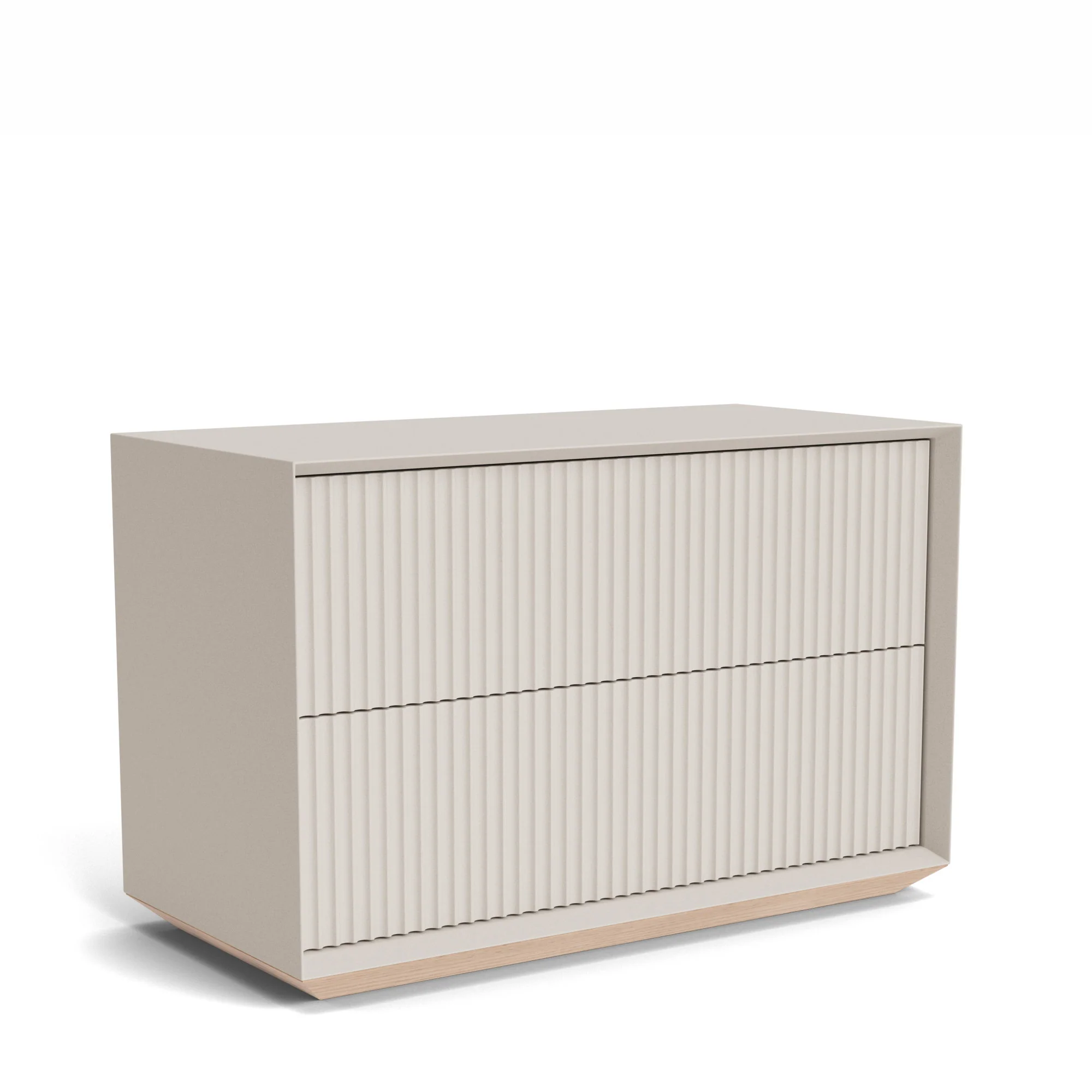 Pillar 2 Drawer Unit Stone - Image 7